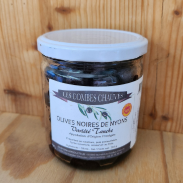 OLIVES NOIRES AOP NYONS POT 250GR