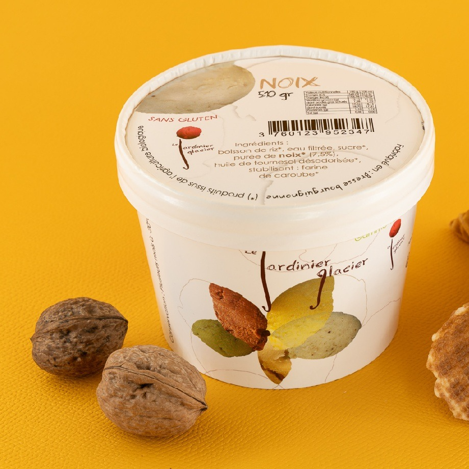 Glace Noix Boisson Riz