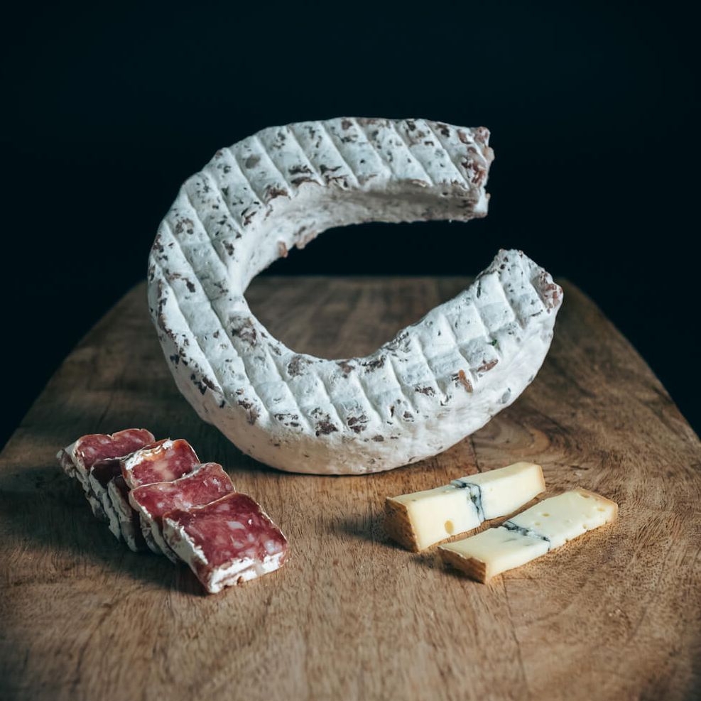 SAUCISSON SEC au morbier - 0,28kg