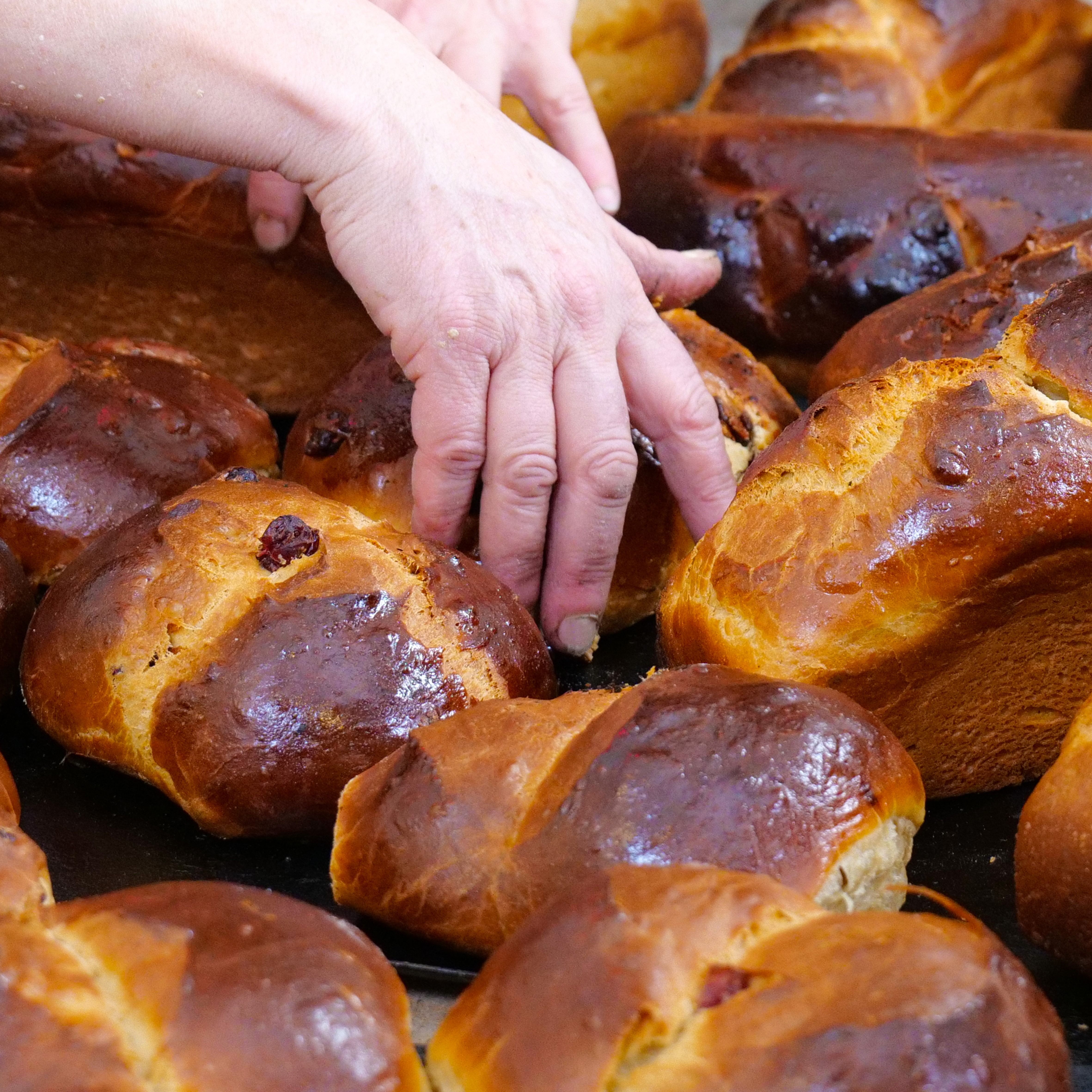 Brioche aux cranberries 200g