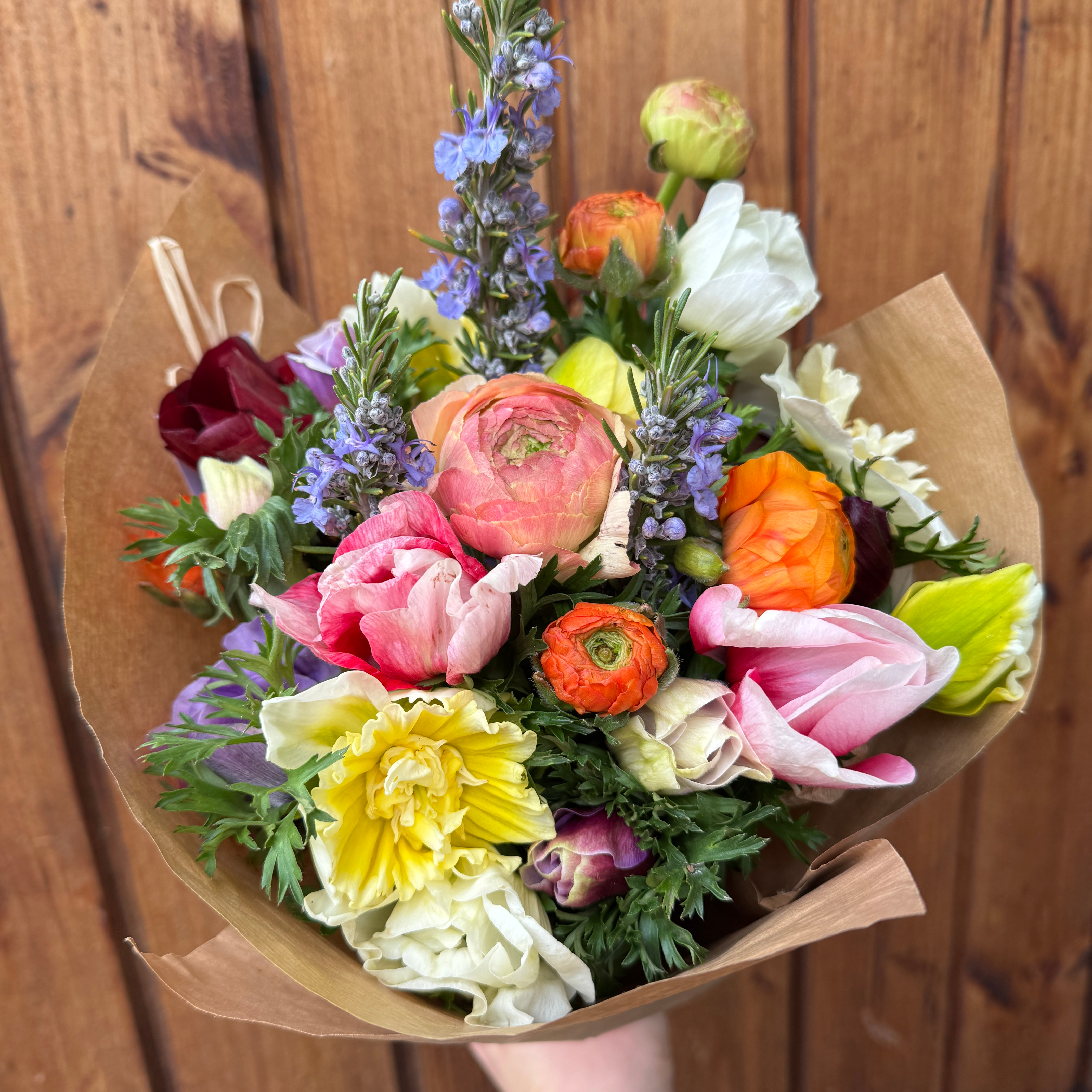 Bouquet de saison coloré M