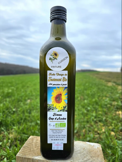 HUILE DE TOURNESOL OLEIQUE - 75cl