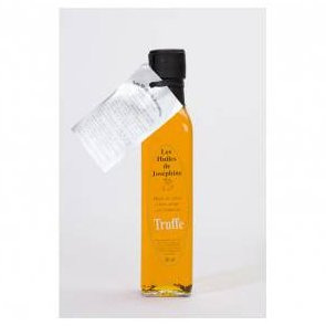 Bouteille 25 cl huile vierge de colza aux éclats de truffes