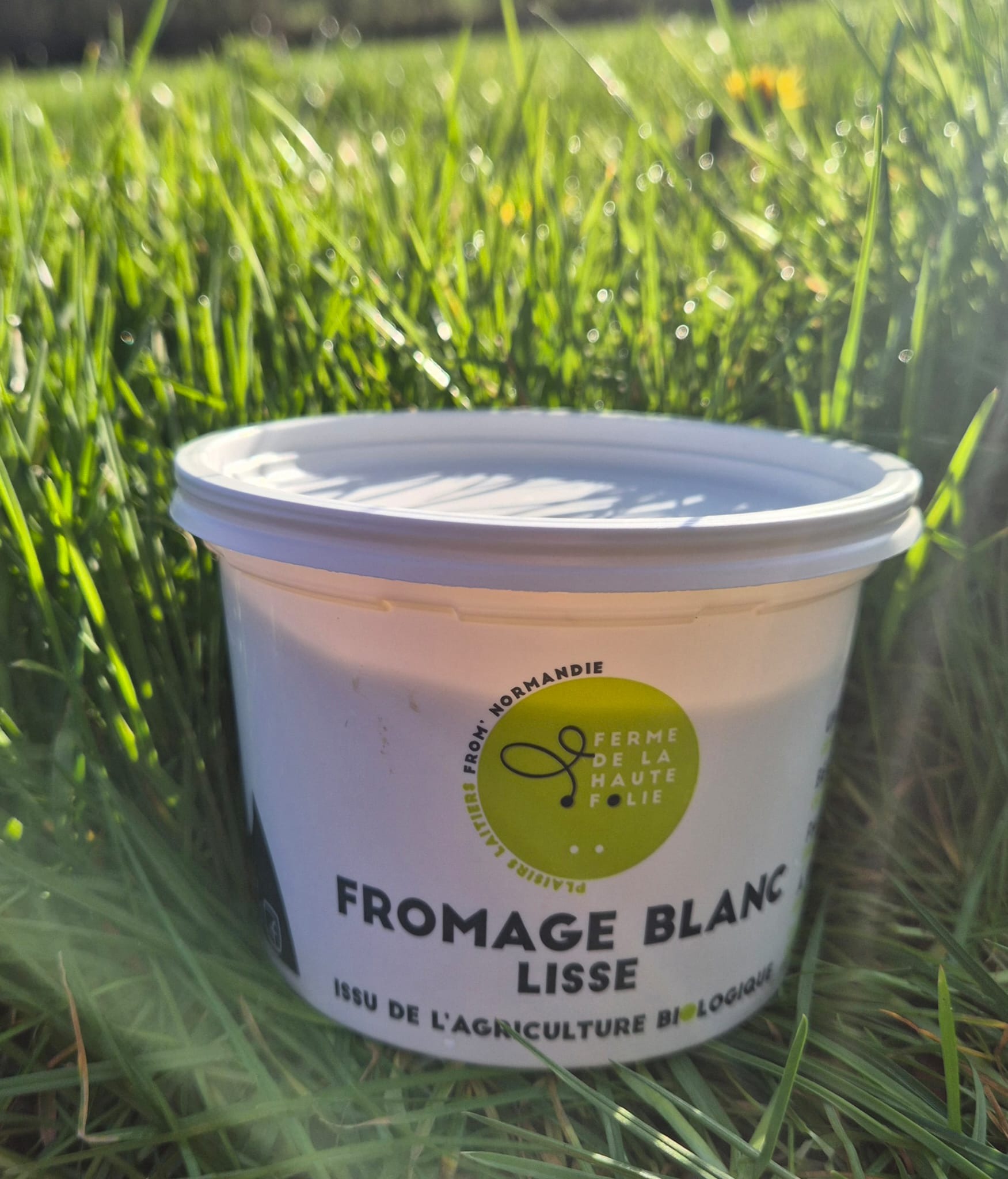 Fromage blanc Lisse 500g , 1Kg et 5 Kg