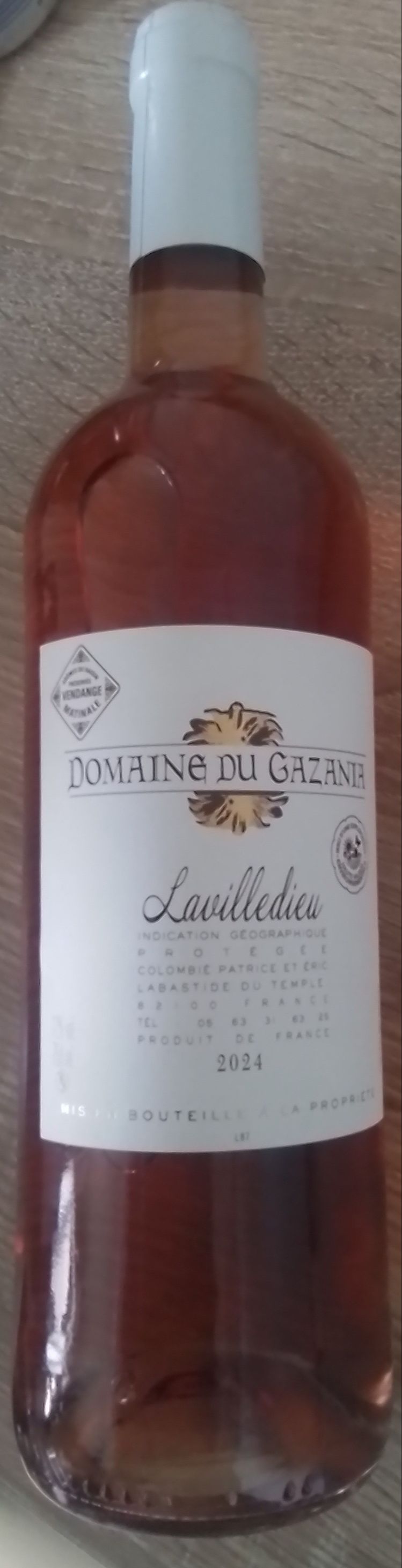 Vin rosé sec - 800g