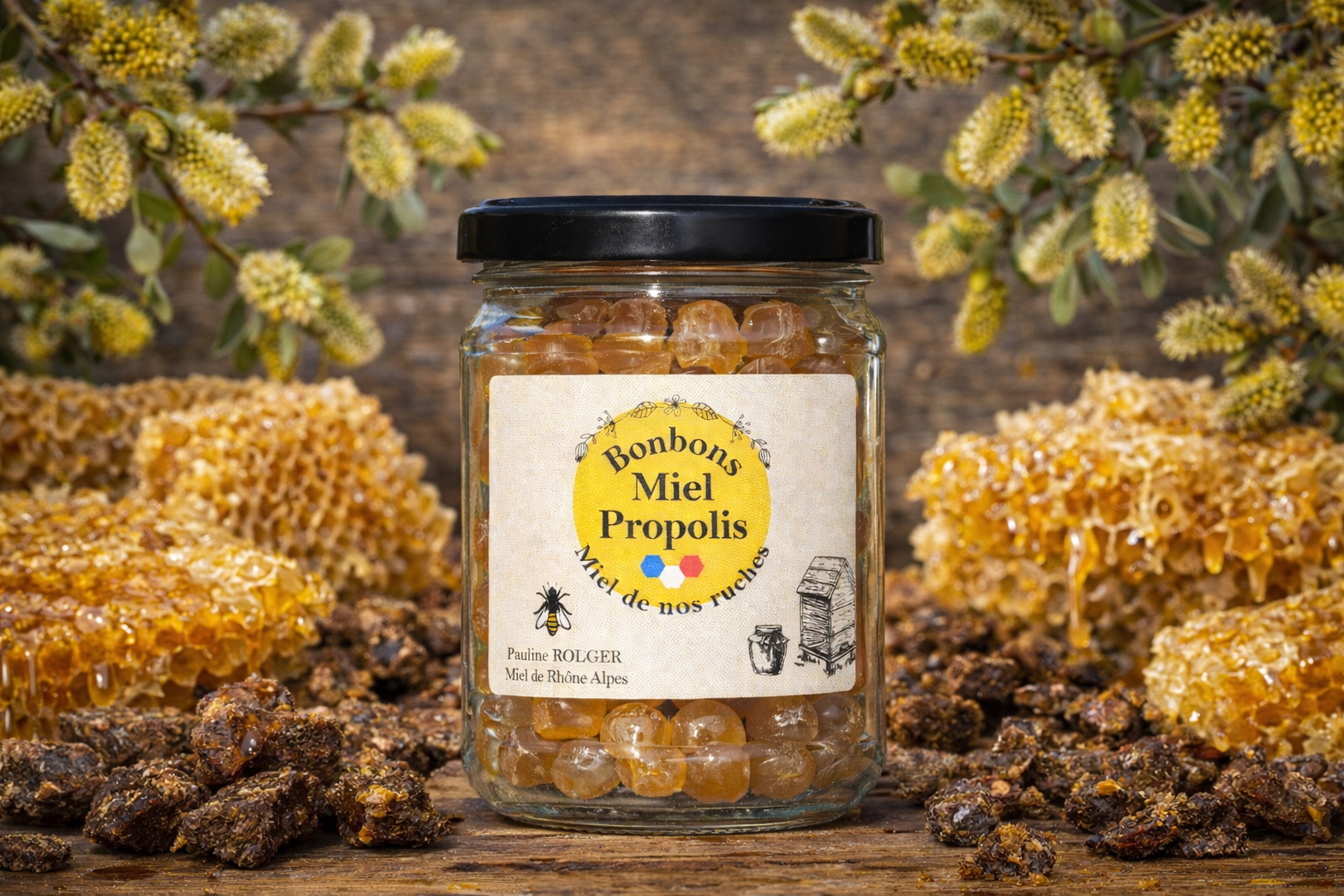 Bonbons au miel et à la propolis - 150g