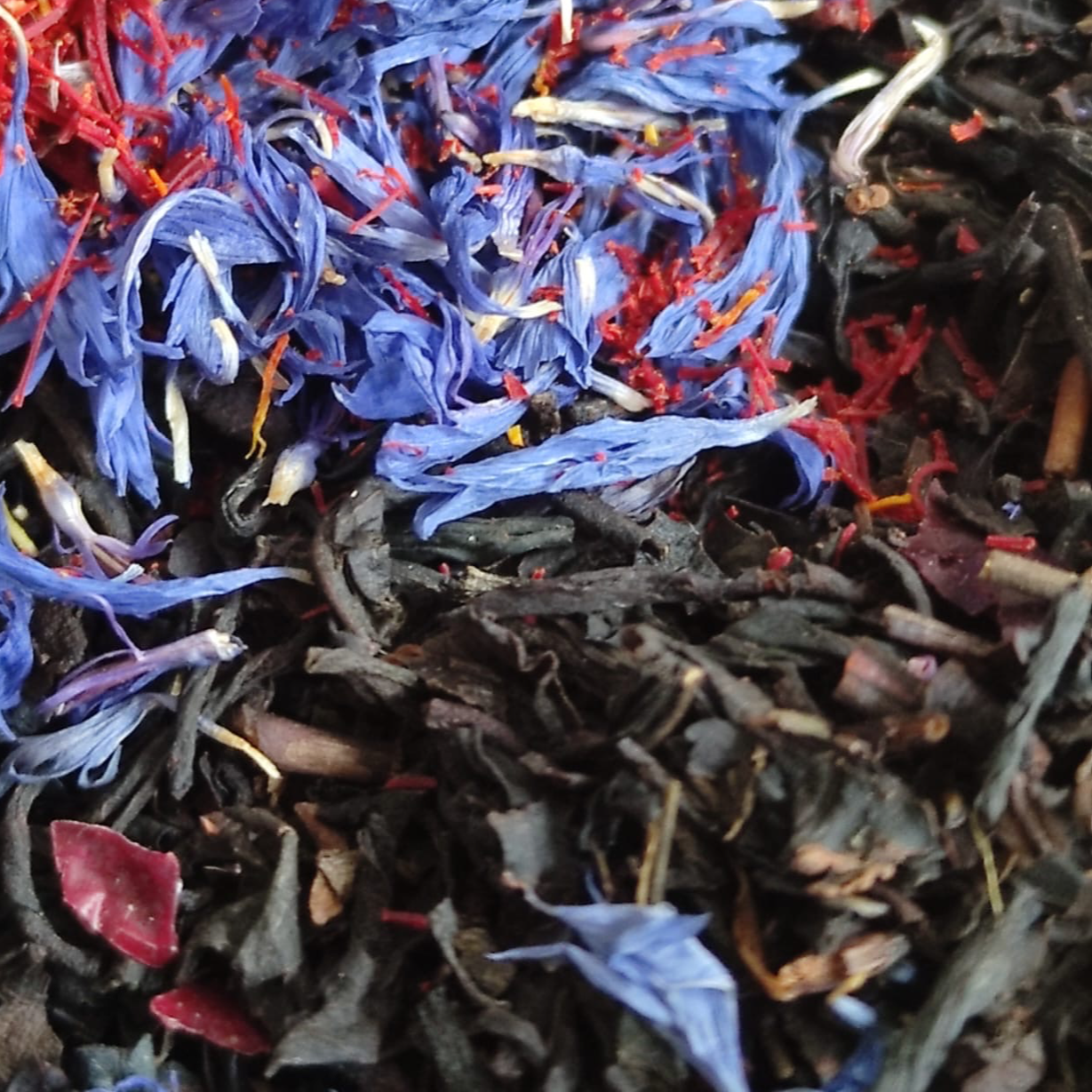 Thé ''Rose'' thé noir cynorhodon/hibiscus/mauvebleuet 10sachets