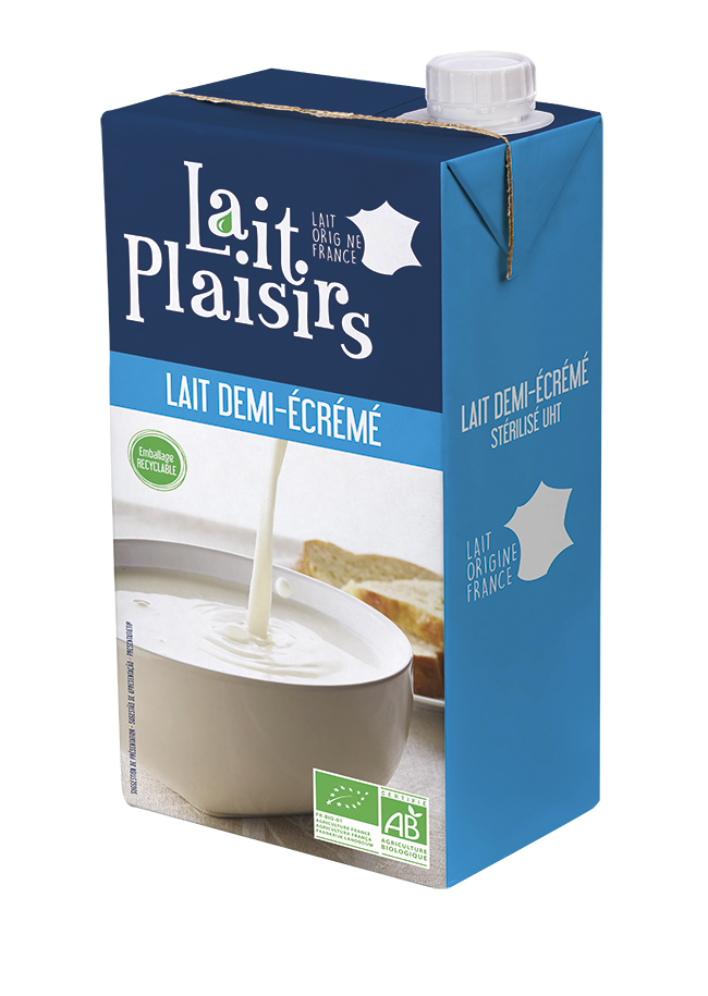 Lait / Demi-écrémé UHT - 1l
