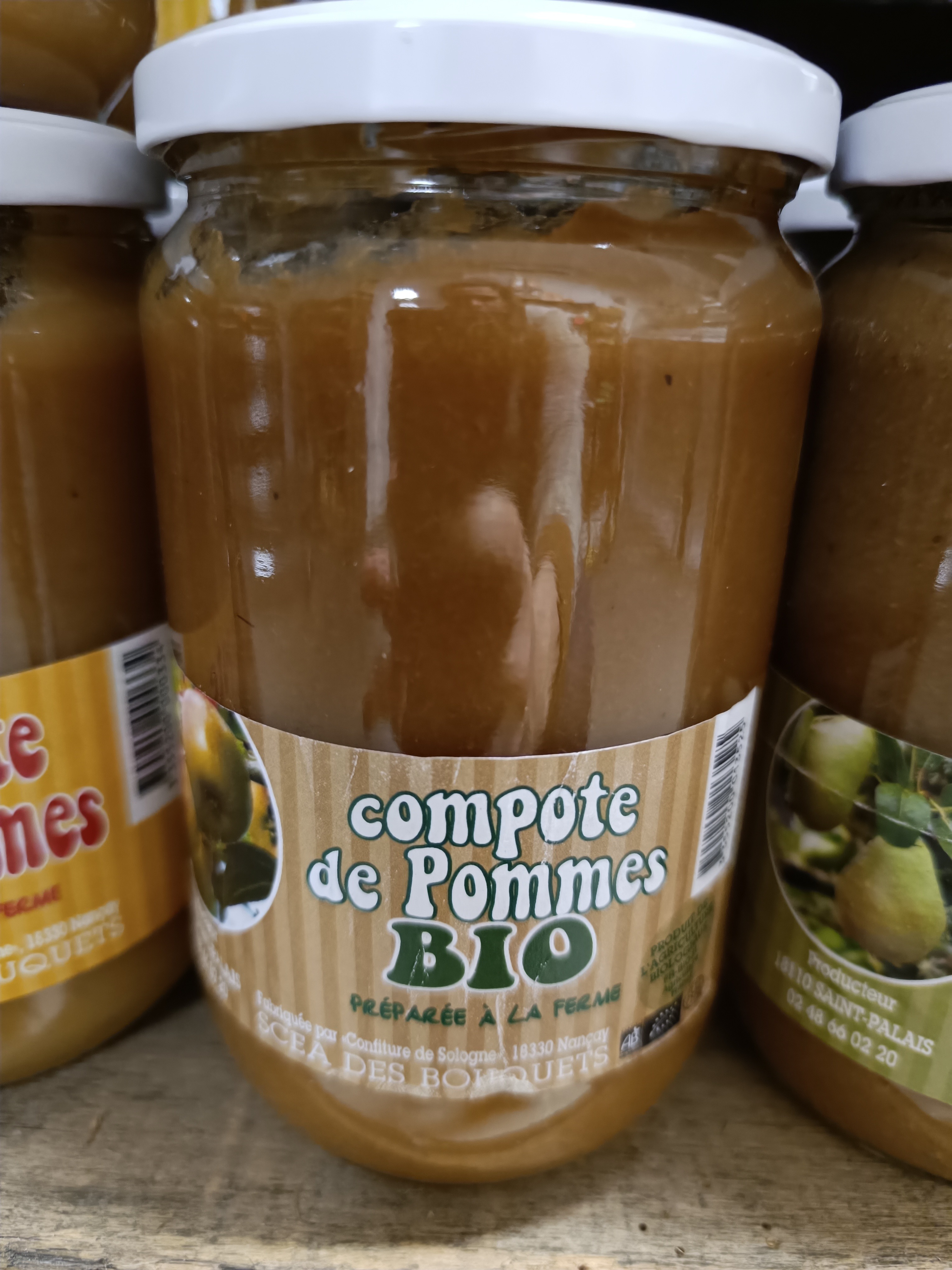 Compote Pommes Bio 600g