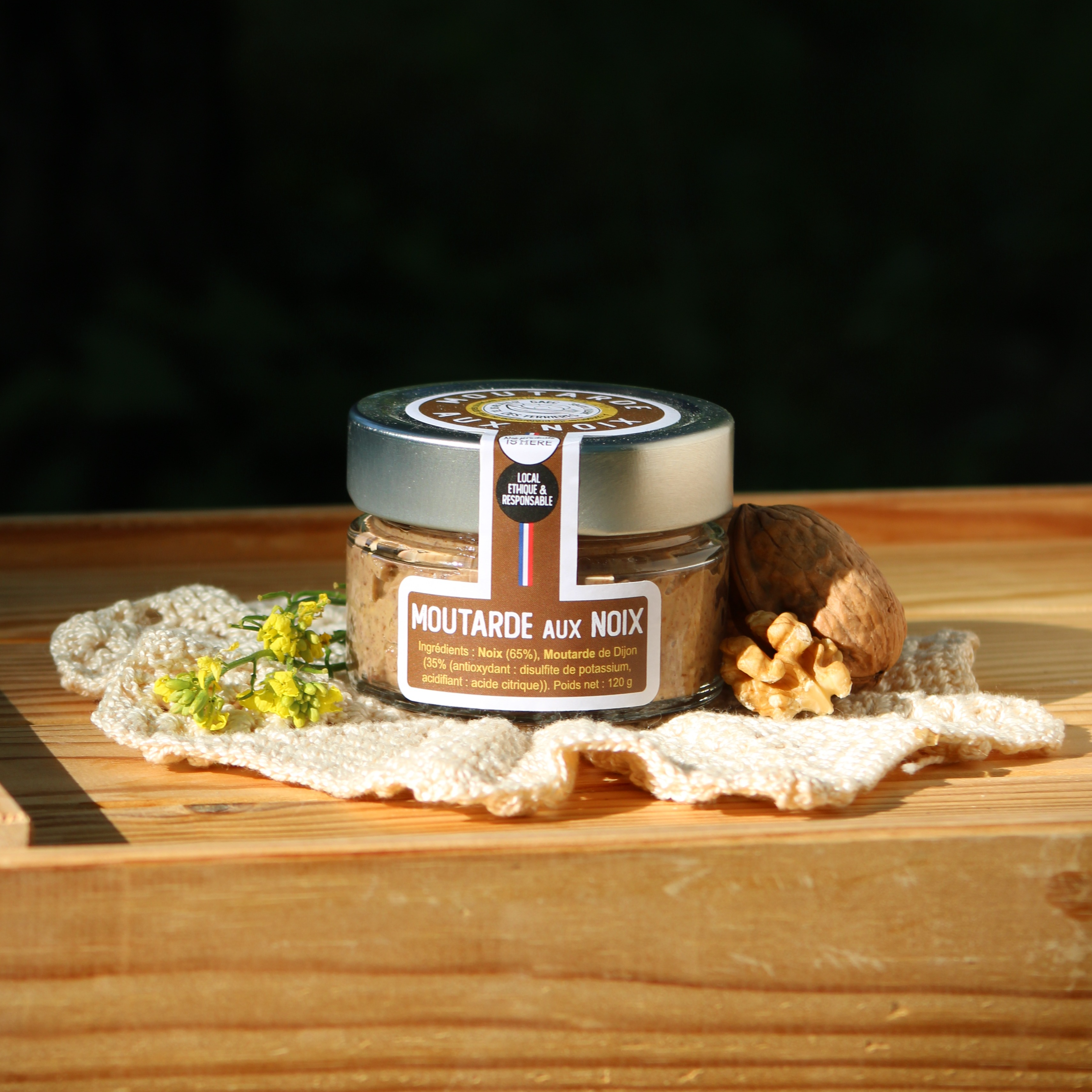 Moutarde Aux Noix - 120g