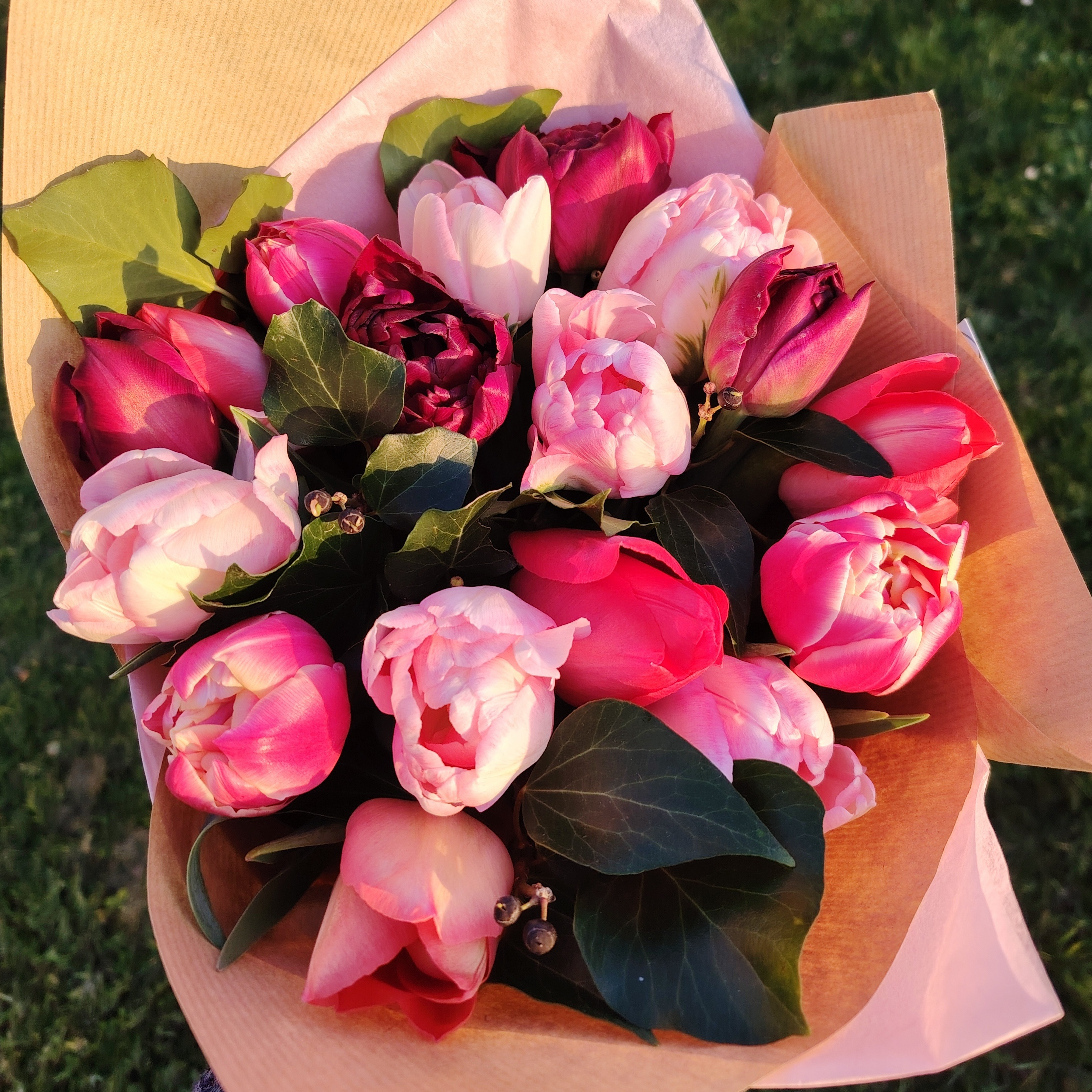 Bouquet fleurs fraîches (gros)