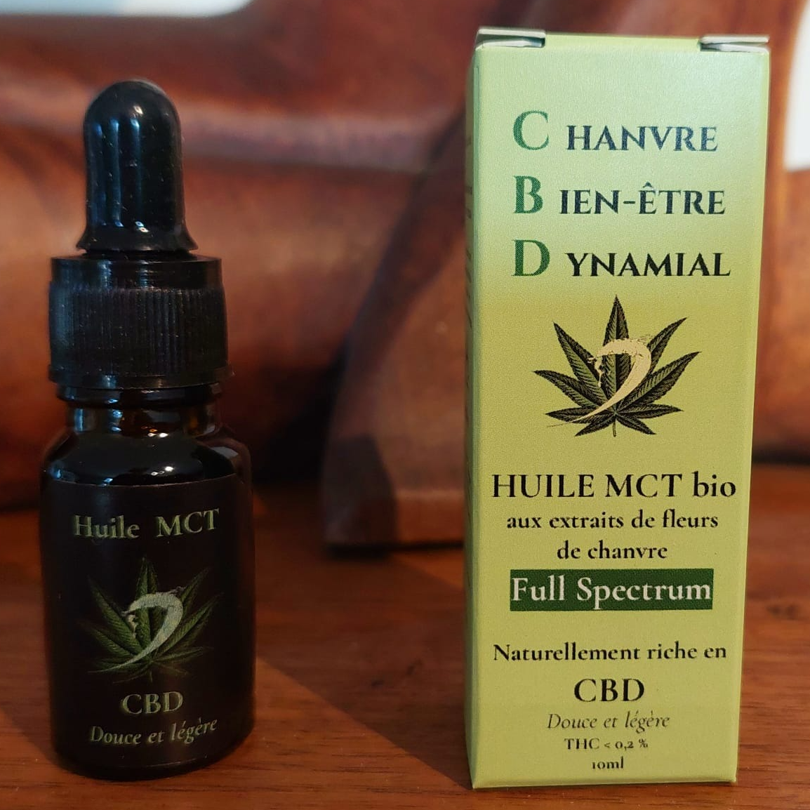 Huile Coco MCT CBD Douce et légère - 10ml