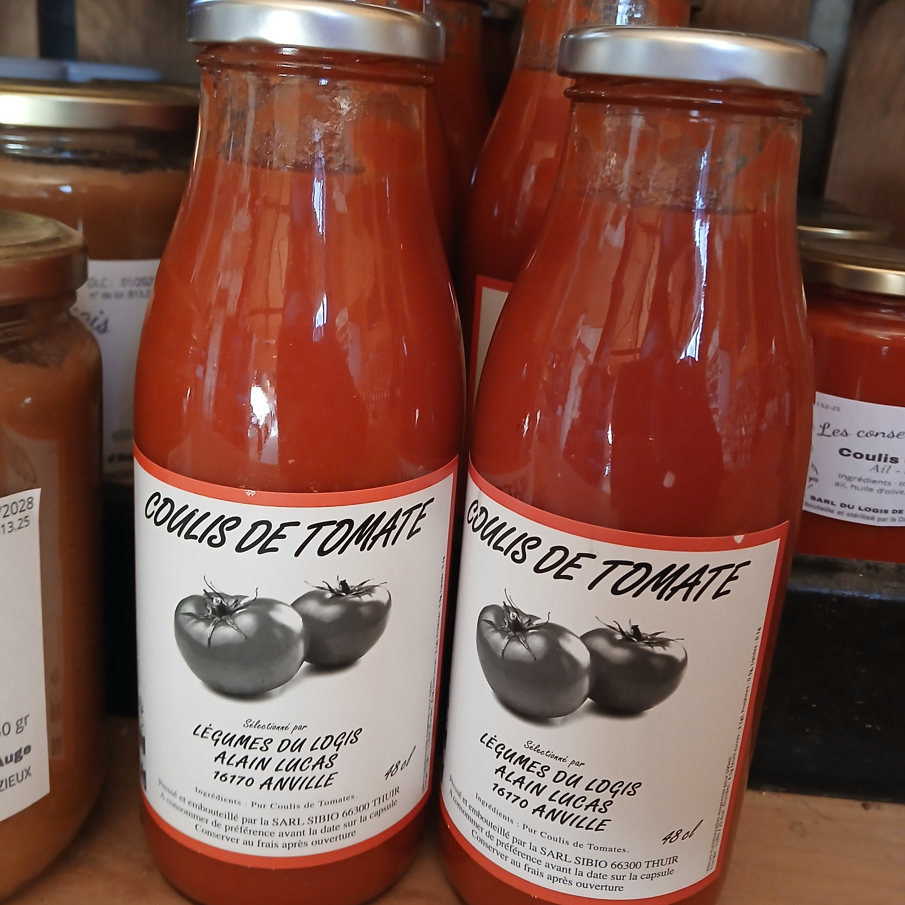 Coulis De Tomate Nature - 48 cl