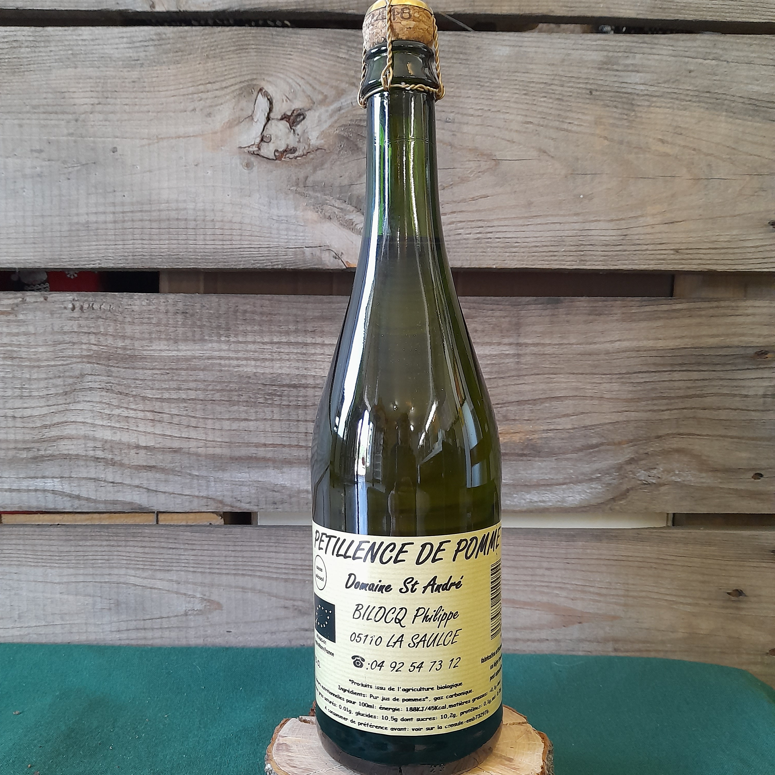 PETILLANT DE POMMES SANS ALCOOL