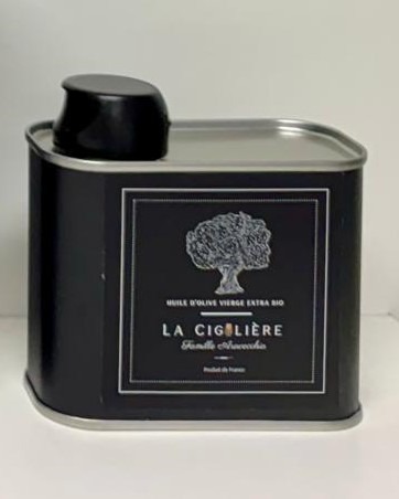 Huile d'Olive Bio - La Cigalière - 250ml - 250ml