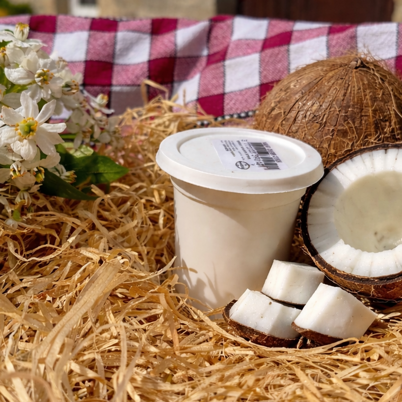Yaourt au Lait de Chèvre Noix de coco