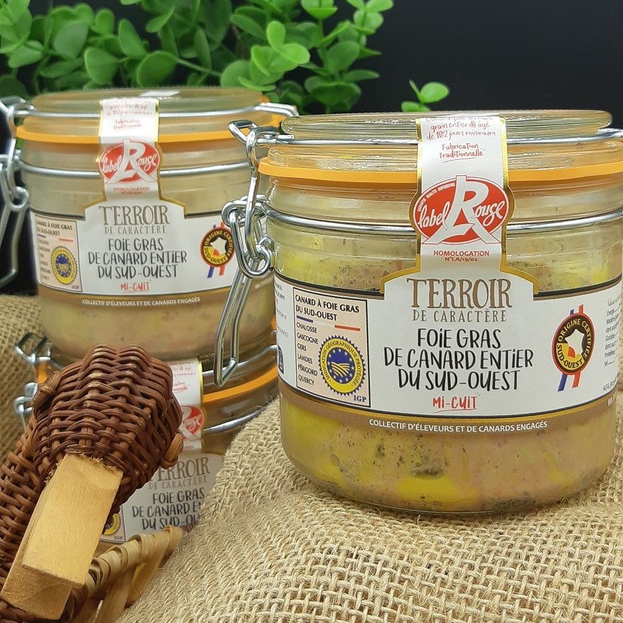 Foie gras entier – Mi-cuit - 320g