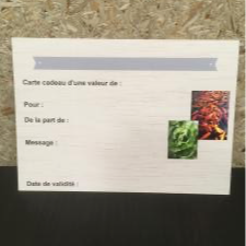 Carte Cadeau