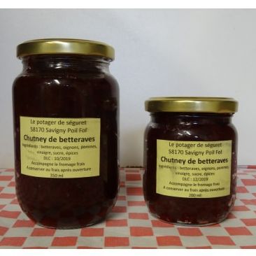 Chutney betterave - 350g