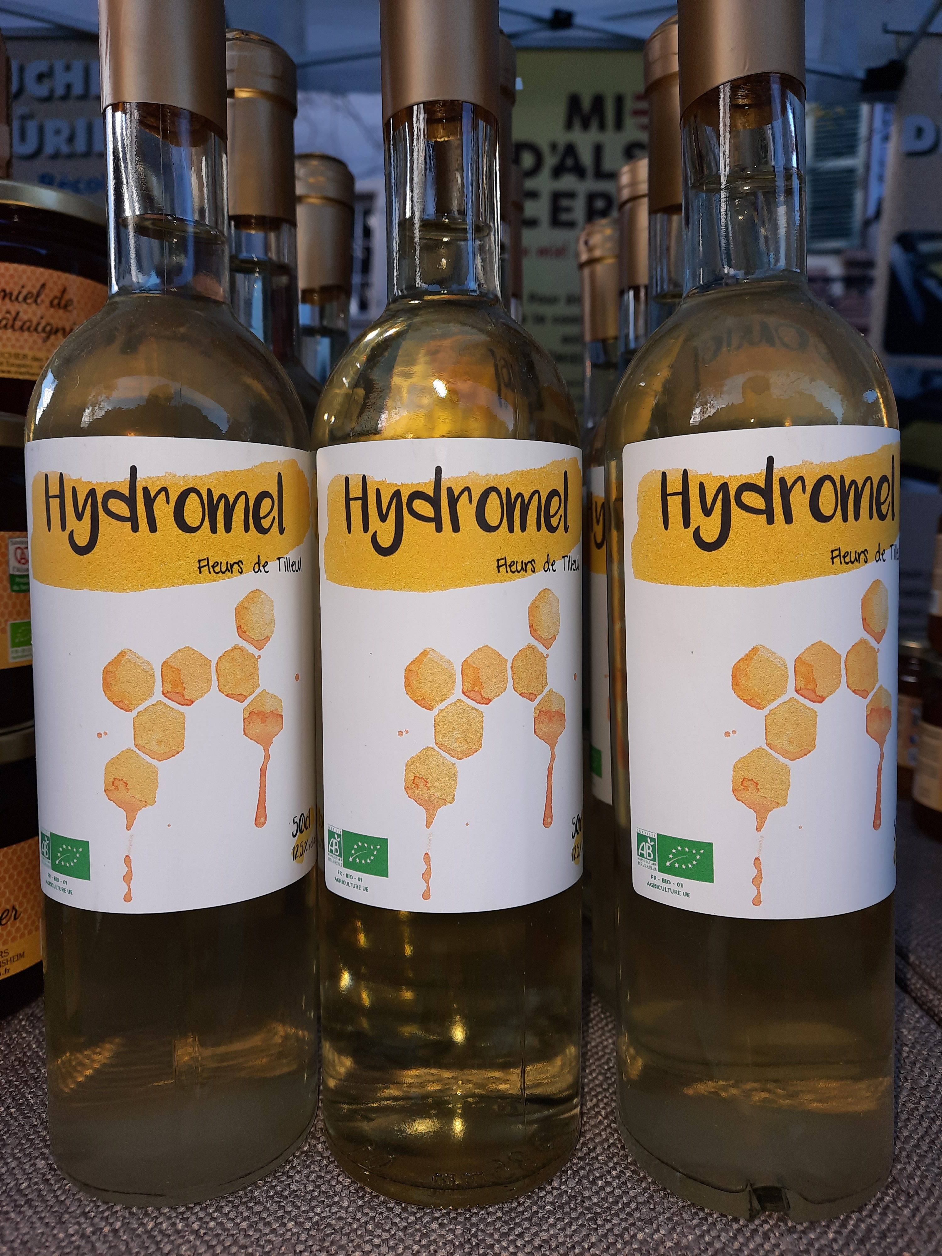 Hydromel au miel de tilleul - 500ml