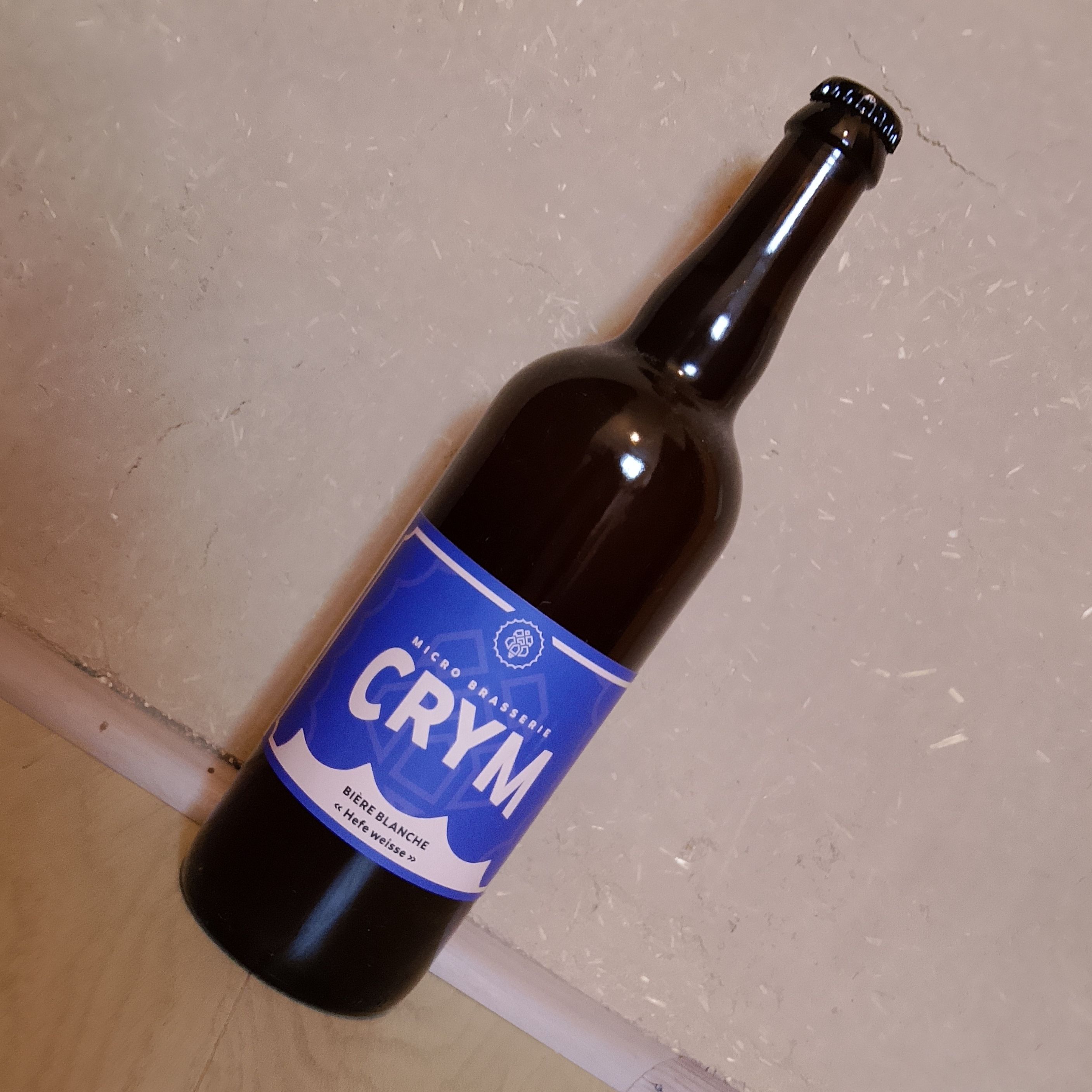 Bière blanche "Hefe Weisse" - 75 cl - CRYM
