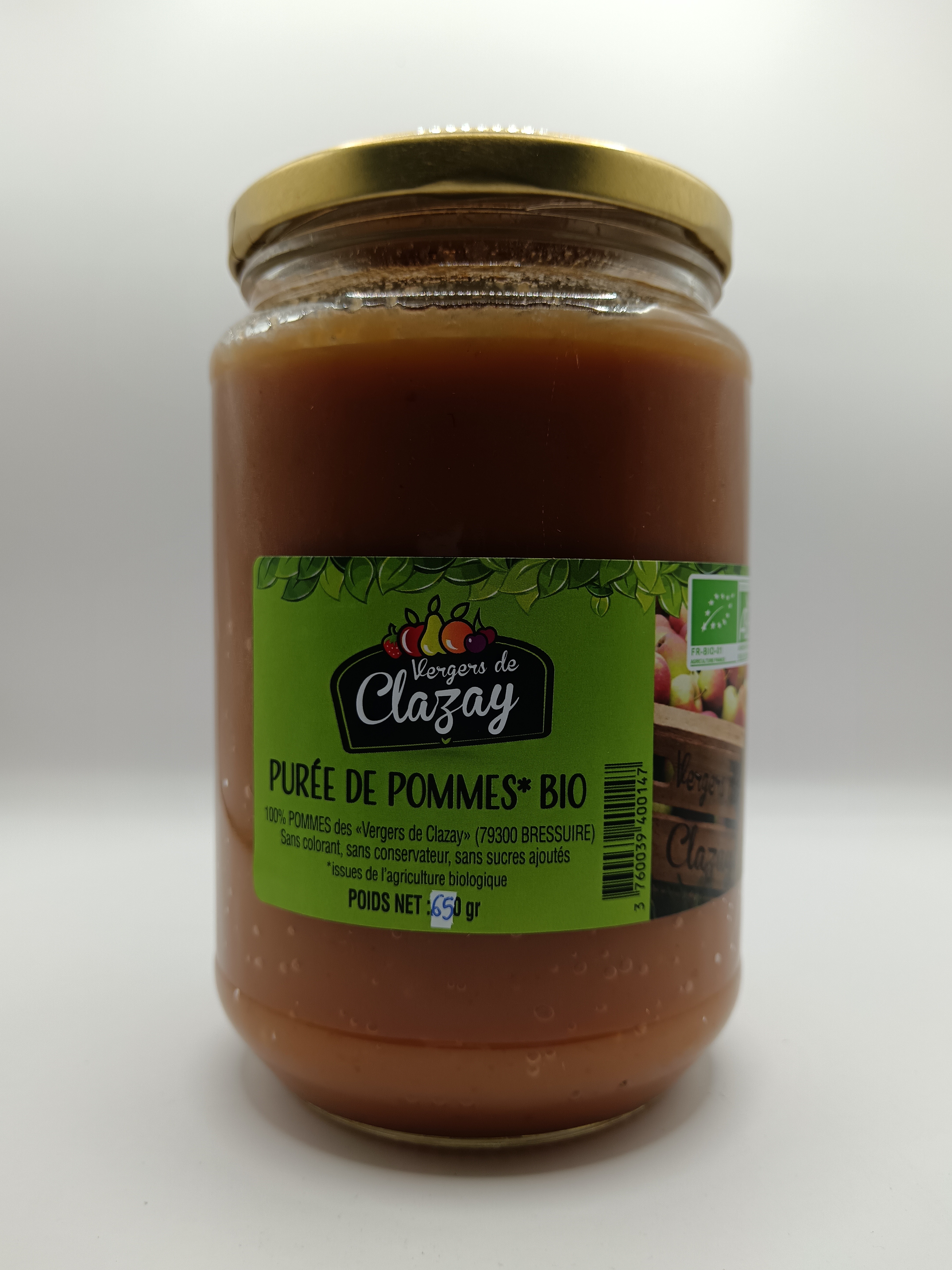 Purée de Pommes 650GR