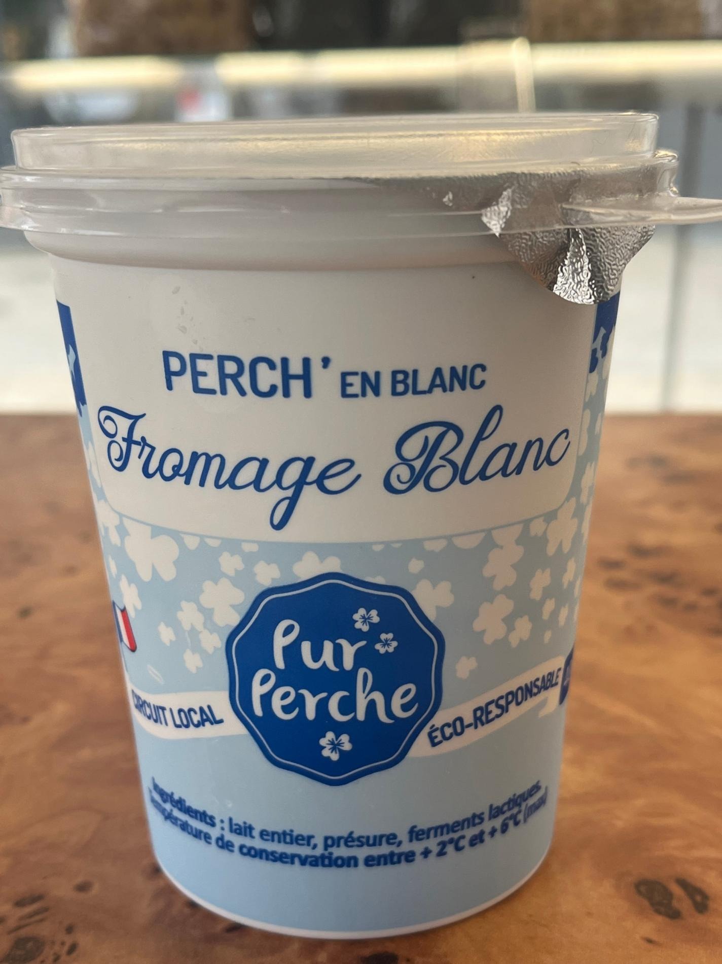 Fromage blanc PUR PERCHE - 250g