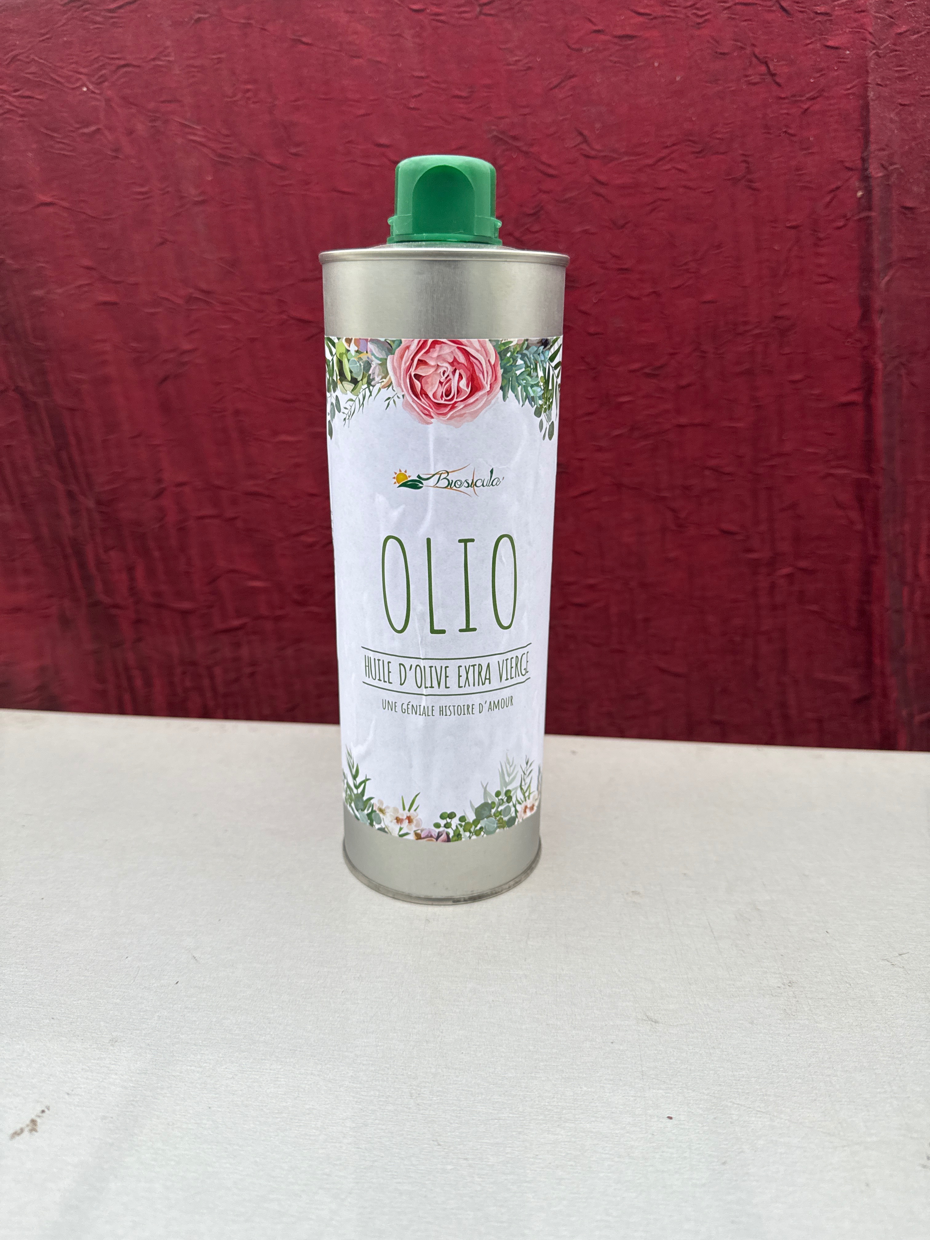 Huile d'olive vierge Extra monovariétal 0,75 litre - 75cl