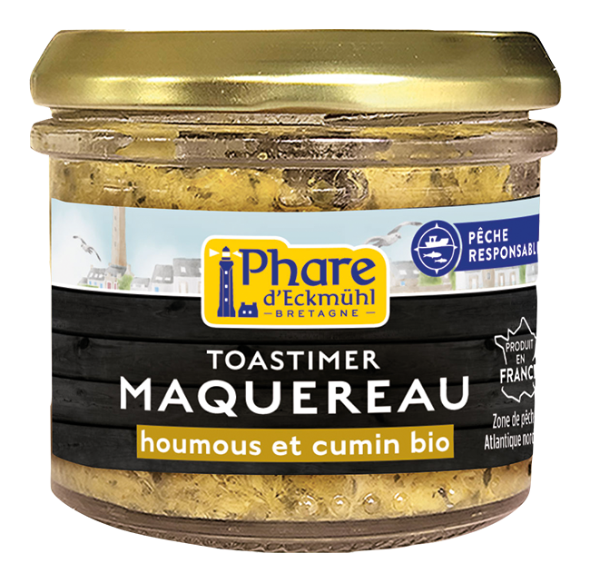 Toastimer maquereau, houmous et cumin - 100g