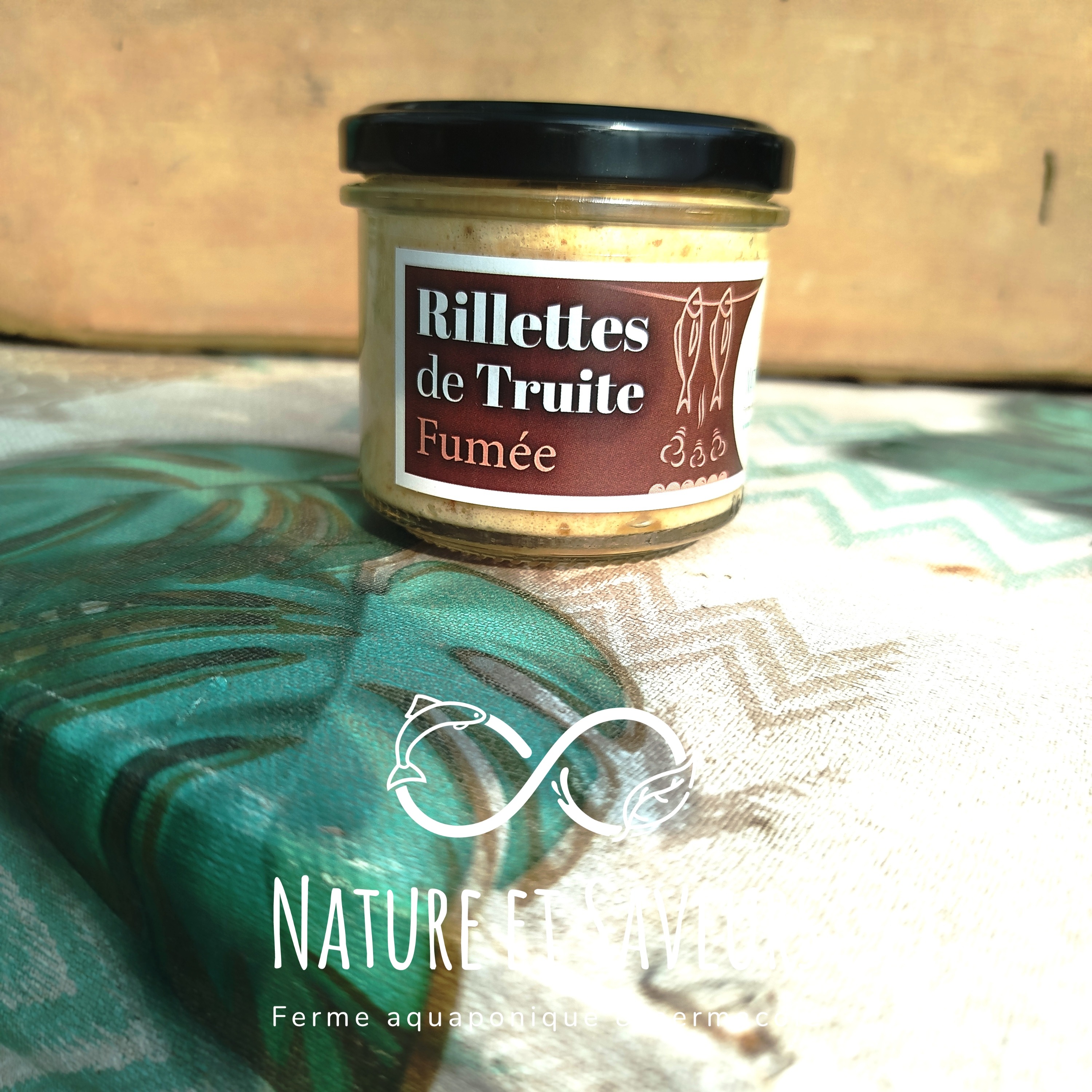 Rillettes de Truite Blanche Fumée - 100g