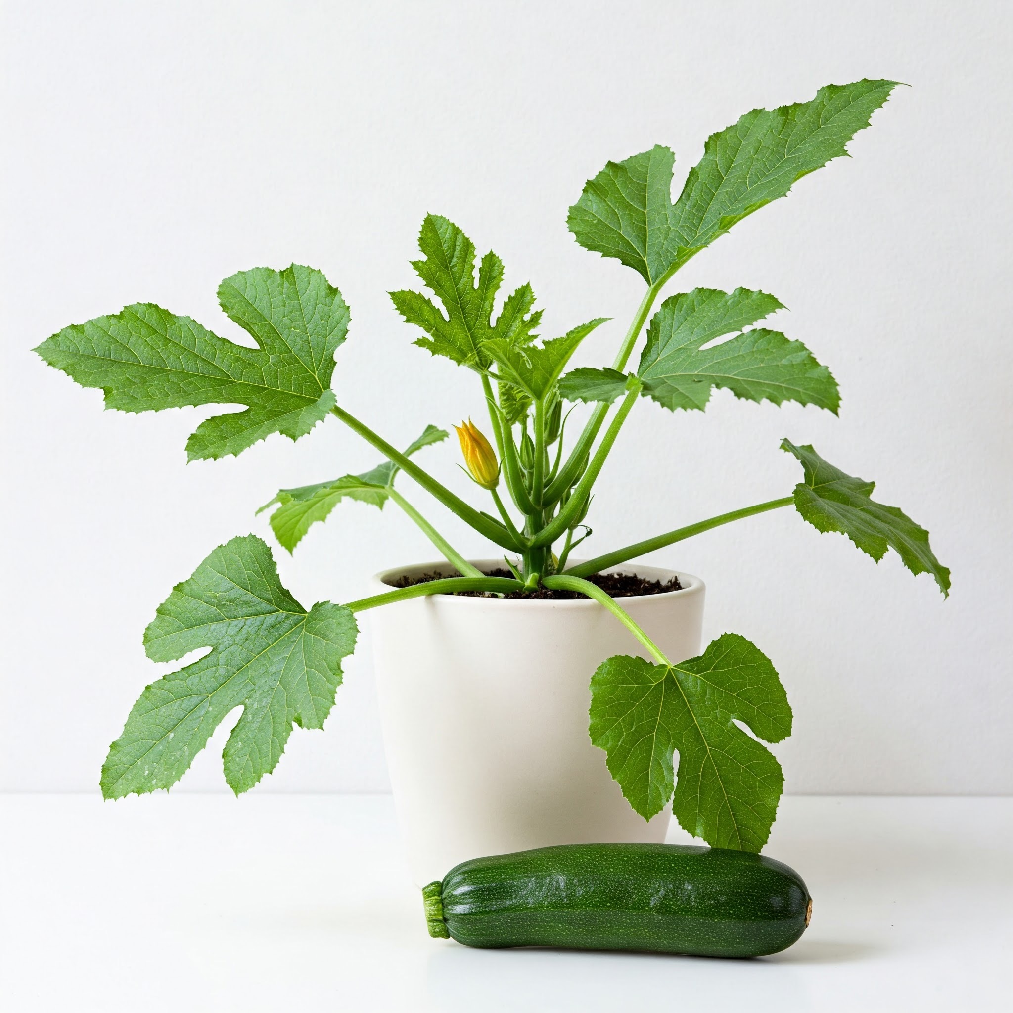 Plant de courgette verte