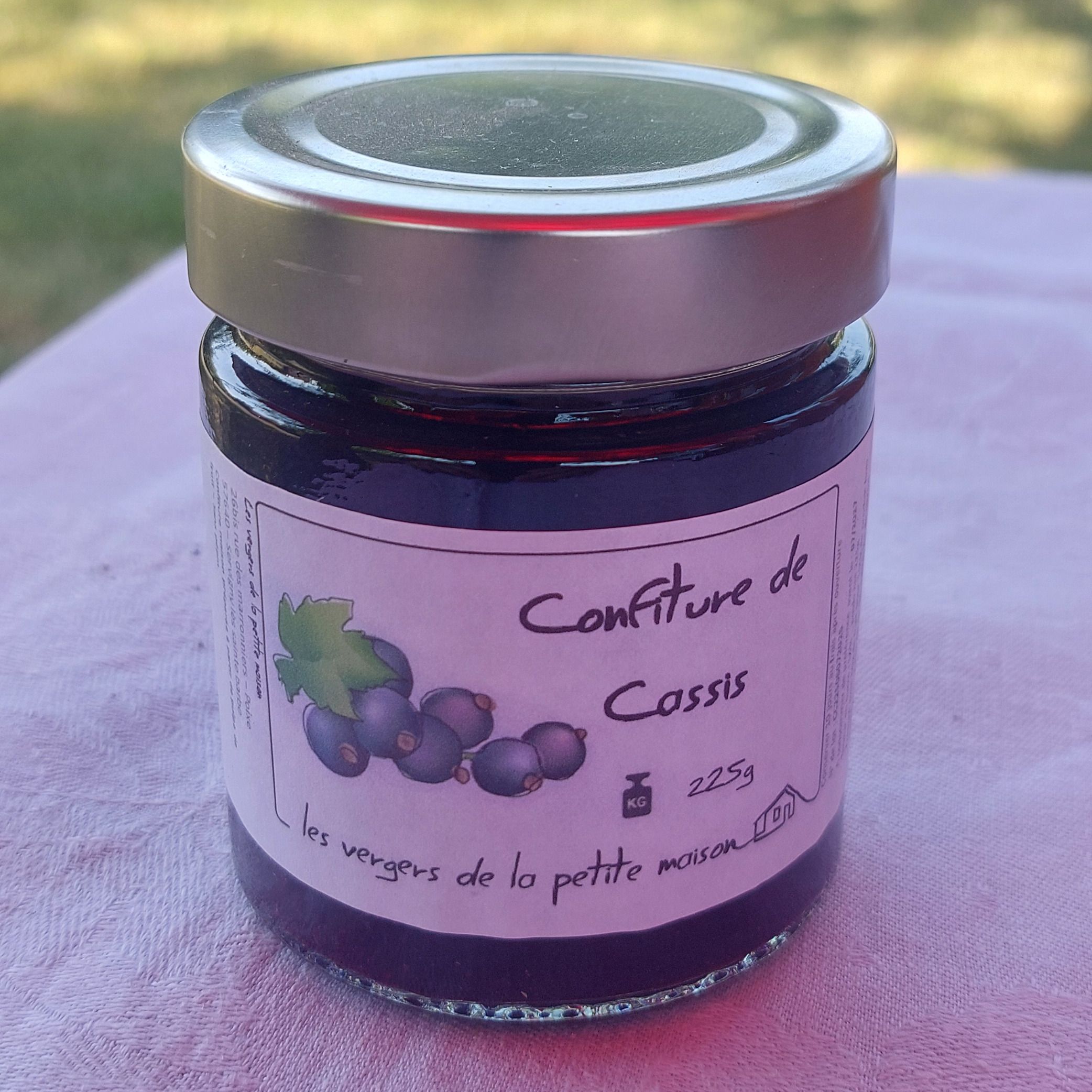 Confitures Cassis - 225g