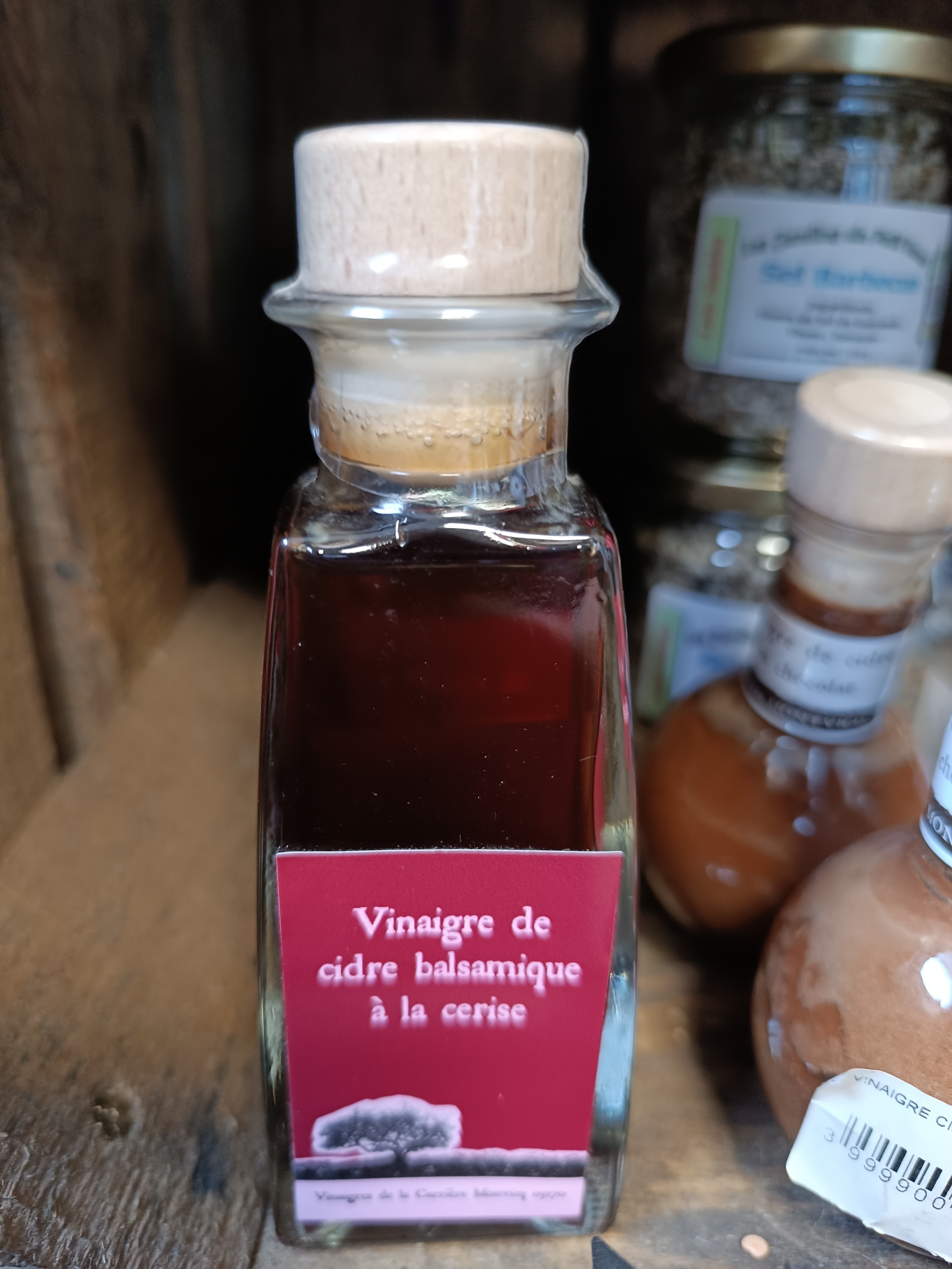 Vinaigre Cidre Balsamique Cerise 100 Ml