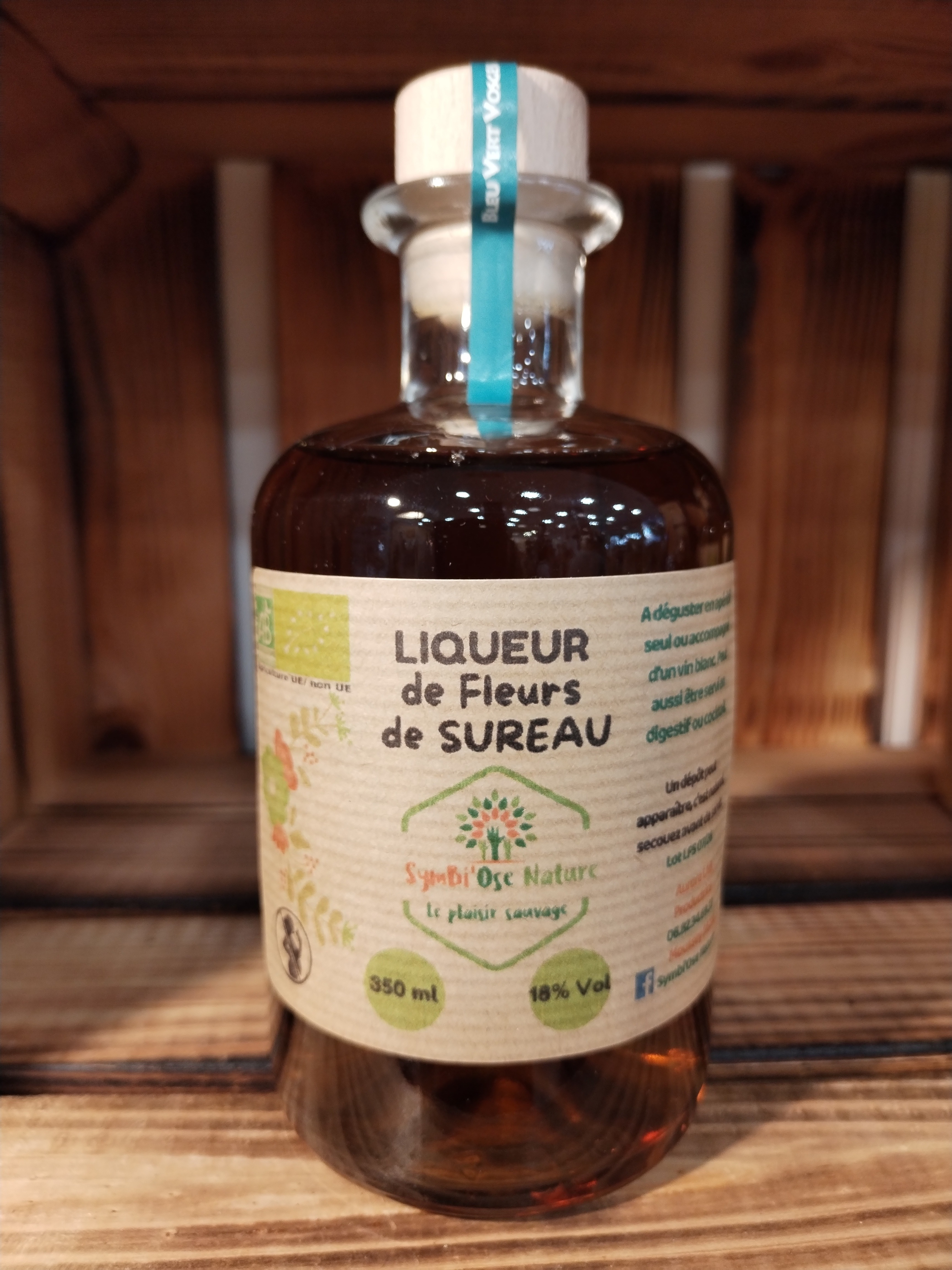 Liqueur de Fleurs de sureau 18% Vol AB