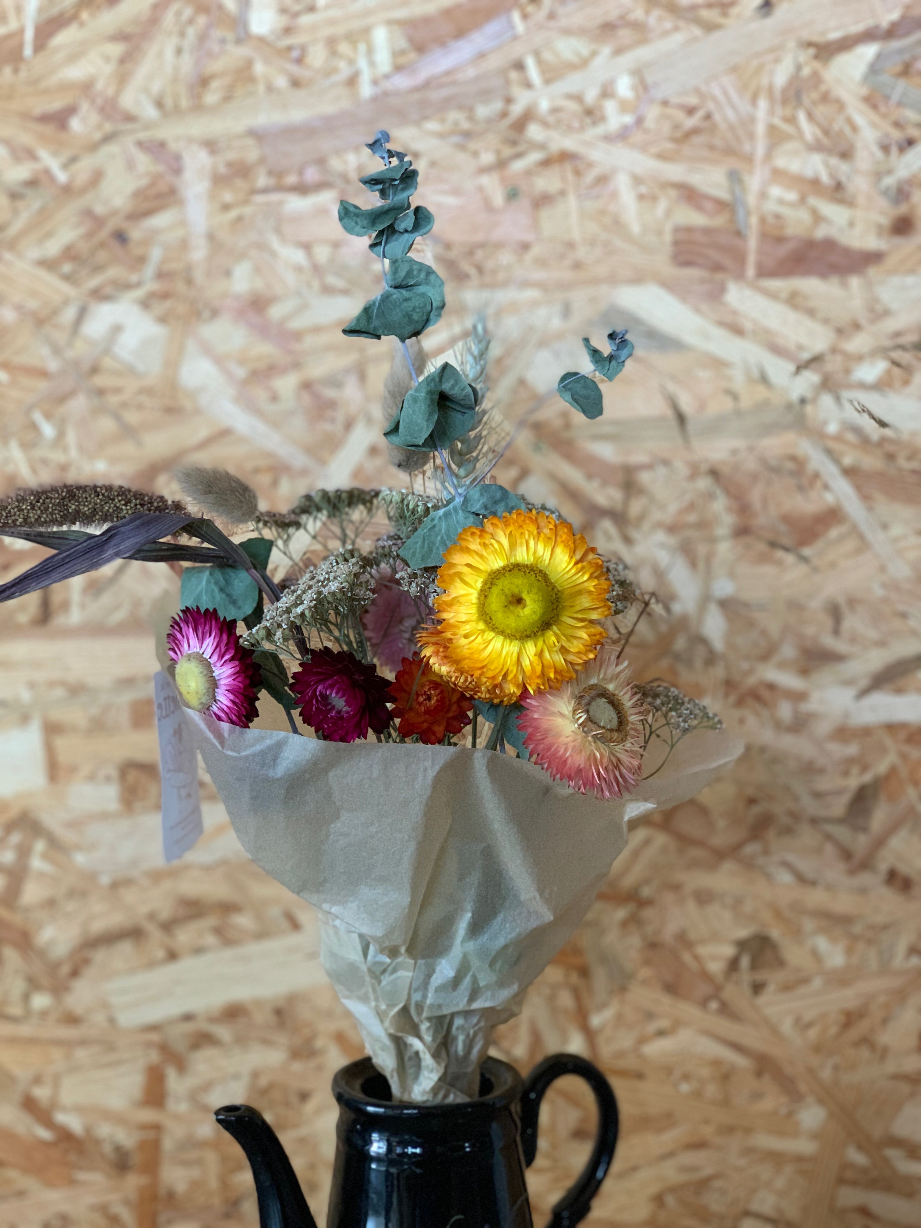 Bouquet de fleurs séchées