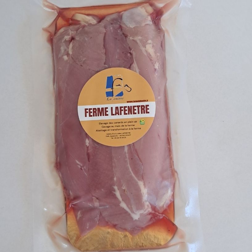 Aiguillettes fraiche de canard (x6) - 0,25kg