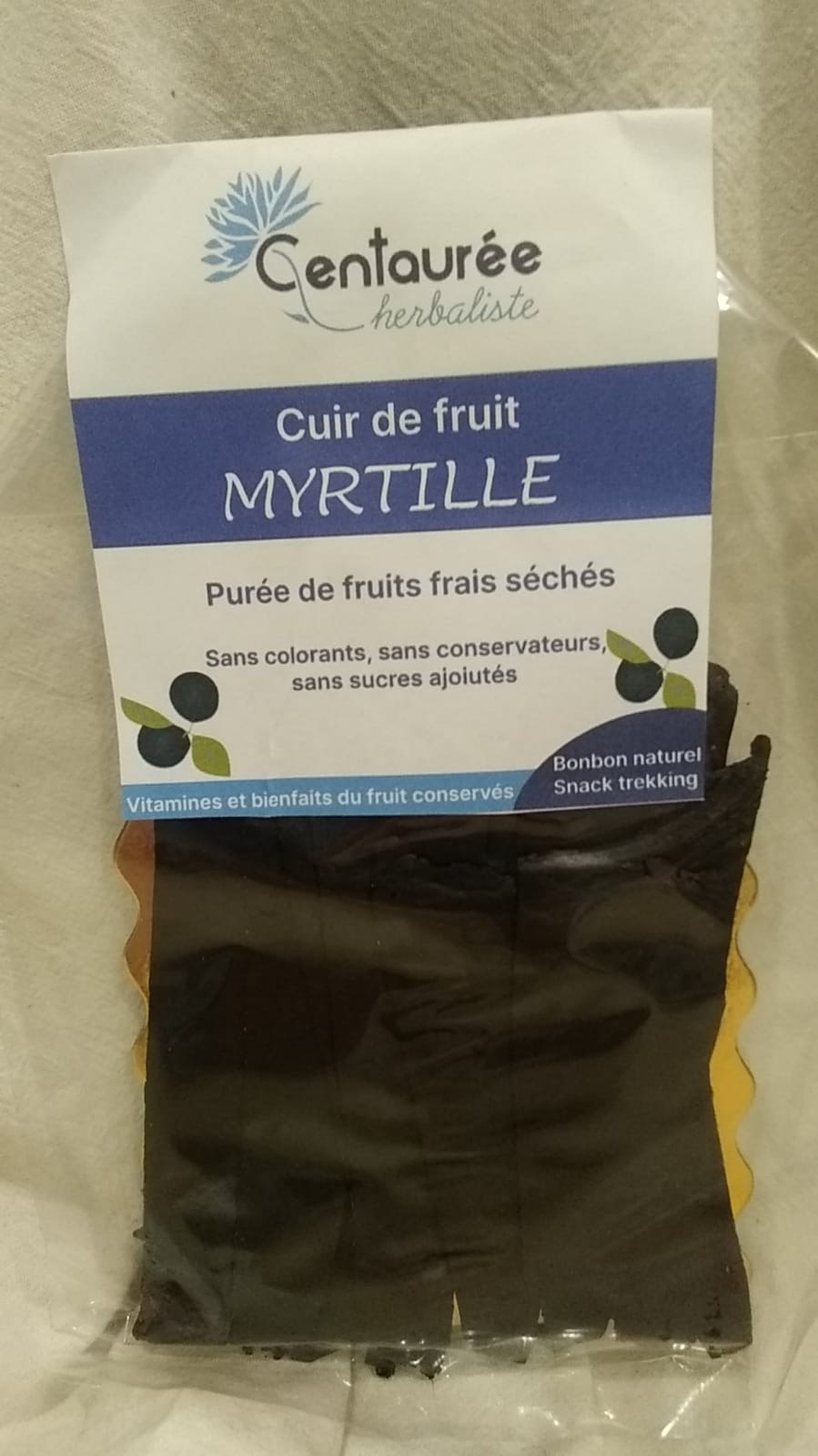 Cuirs De Fruits Myrtille - 35g