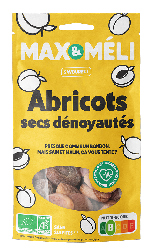 Abricot sec dénoyautés - 250g