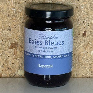 Blue délice - substitut de confiture Myrtille Camerise 10% sucre - 370g