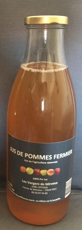 jus de pomme - Ferme de Mirvaux