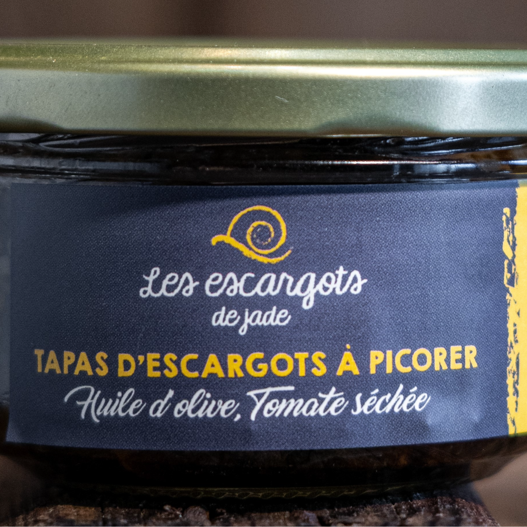 Tapas D'Escargots À Picorer Huile D'Olive Et Tomates Séchées - 130g