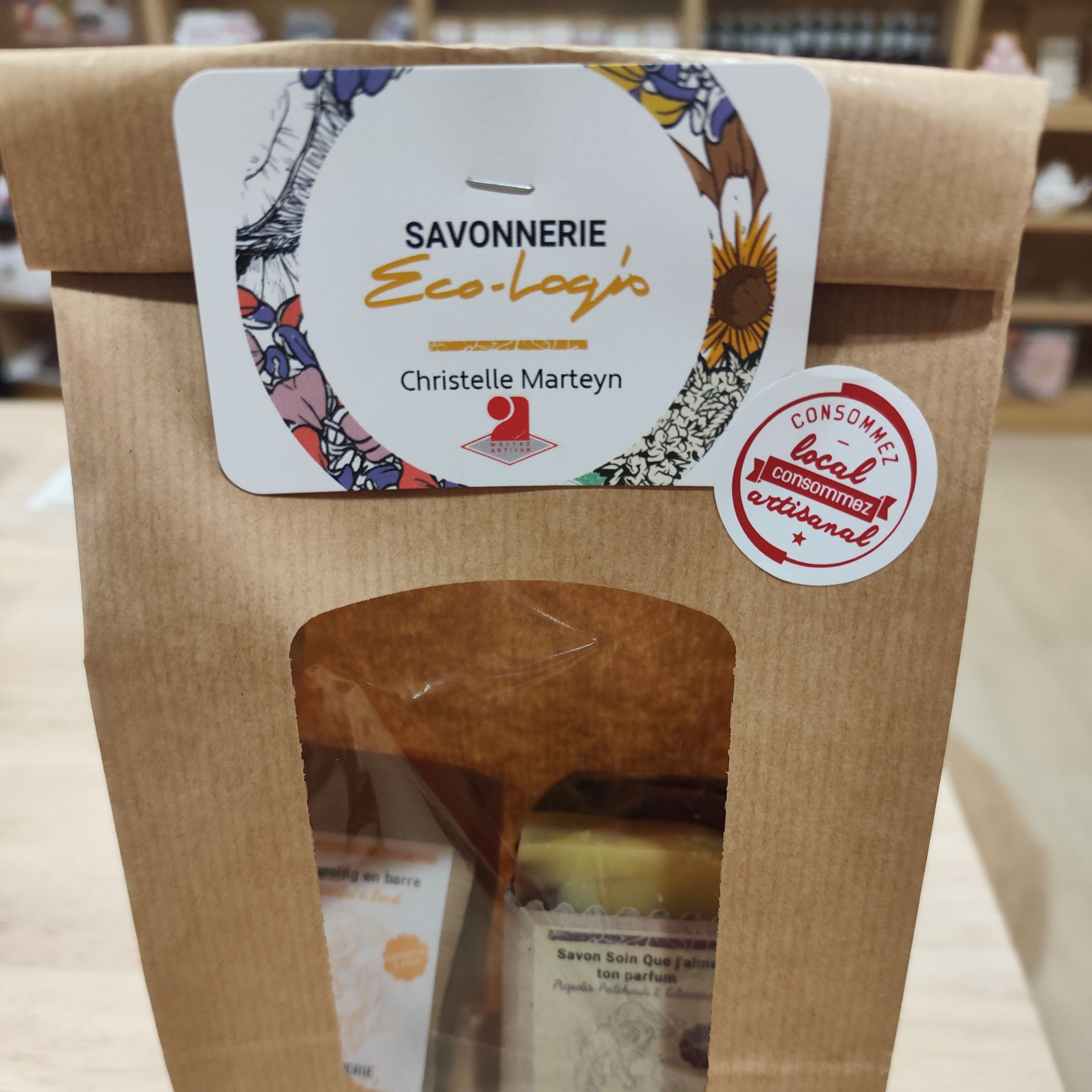 Coffret cadeau savons et shampoing - 348g