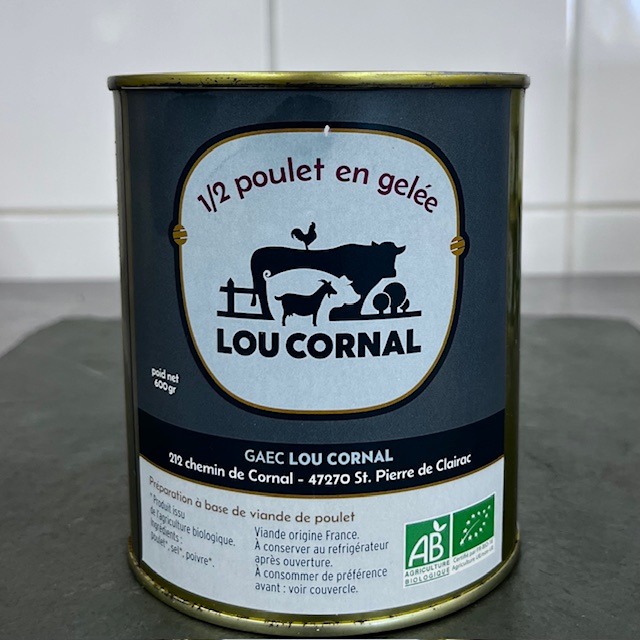 1/2 poulet en gelée