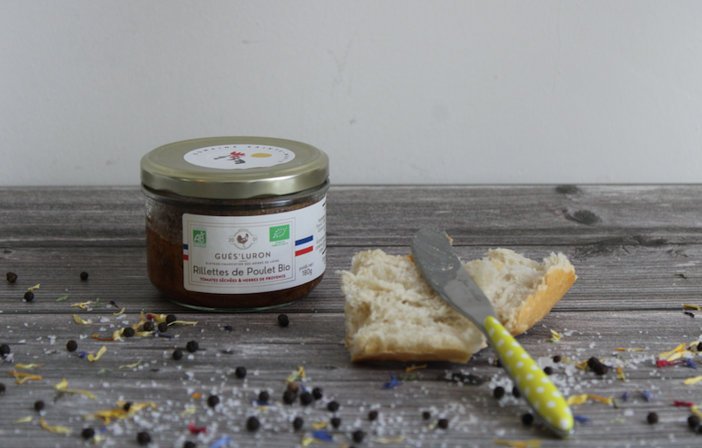 Rillettes de poulet - Tomates séchées