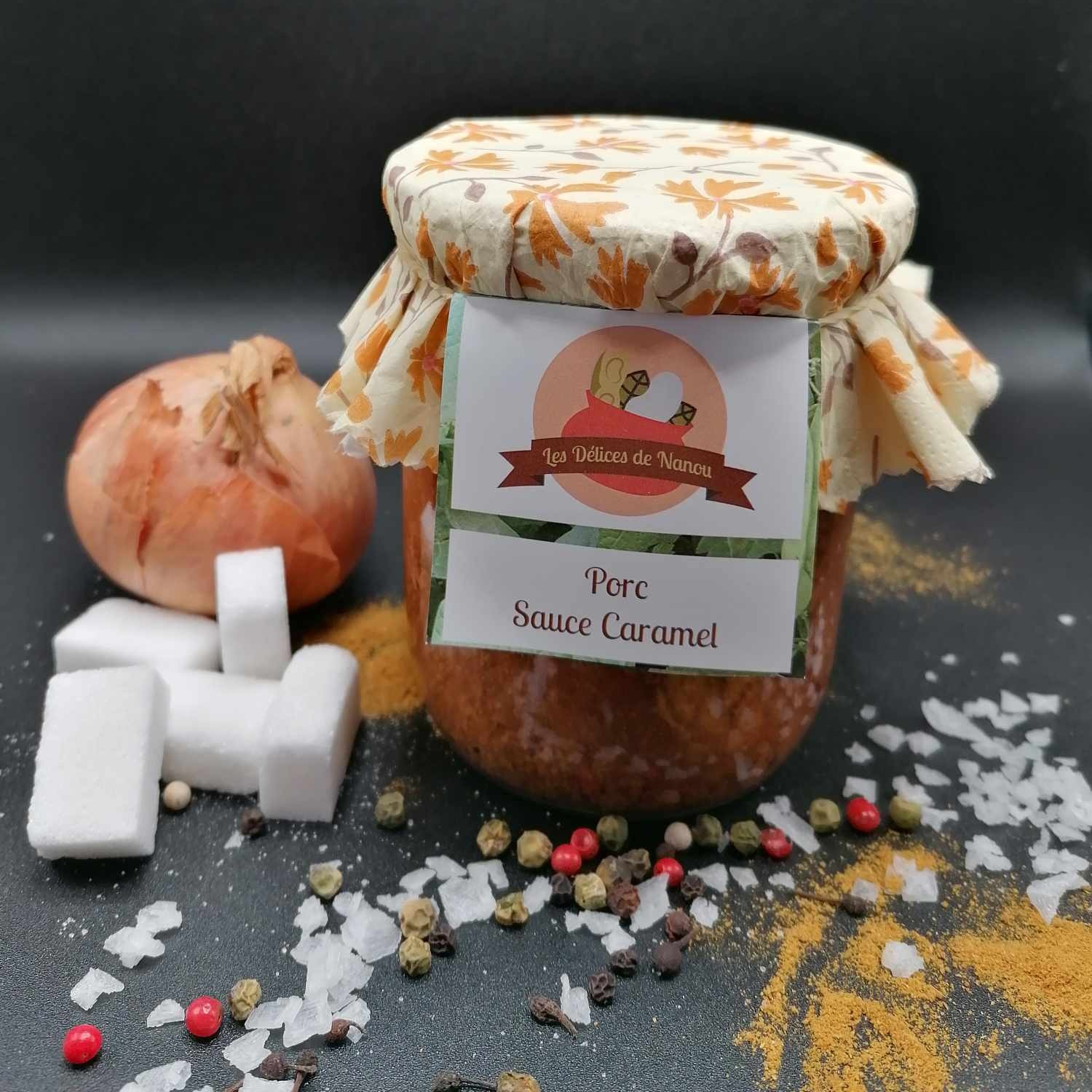 Porc Sauce Caramel - 400g