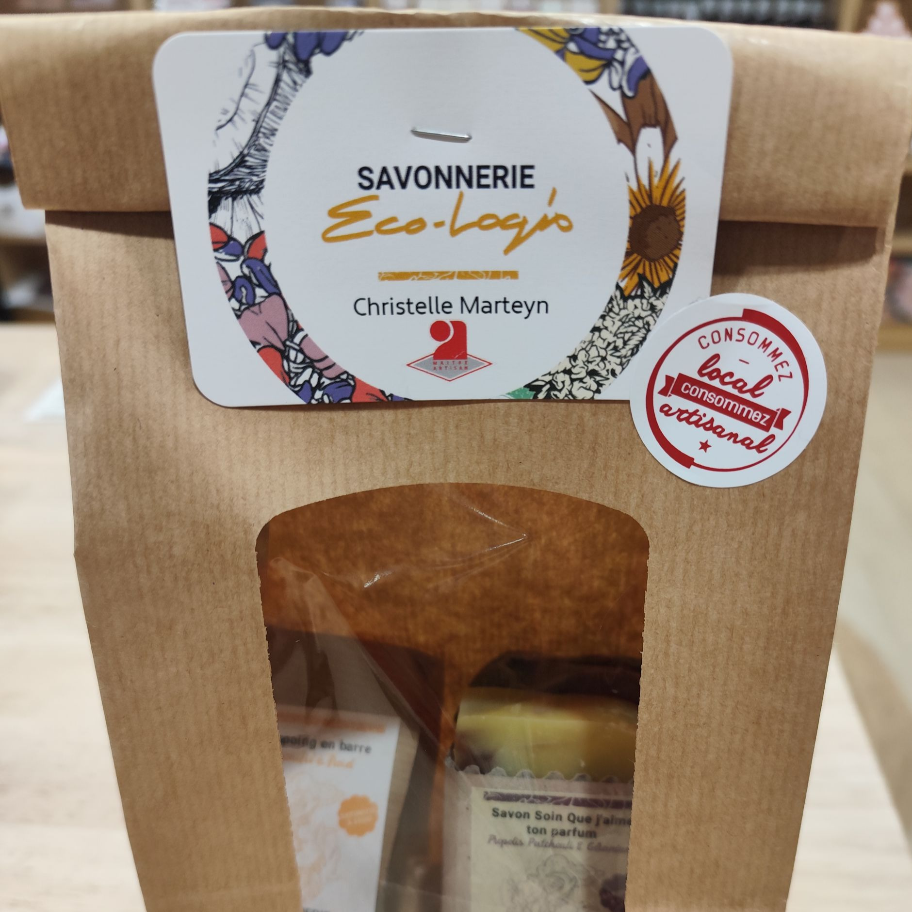 Coffret cadeau savons et shampoing - 348g