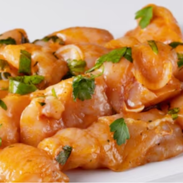Sauté de poulet mariné Thym-Citron - 550g