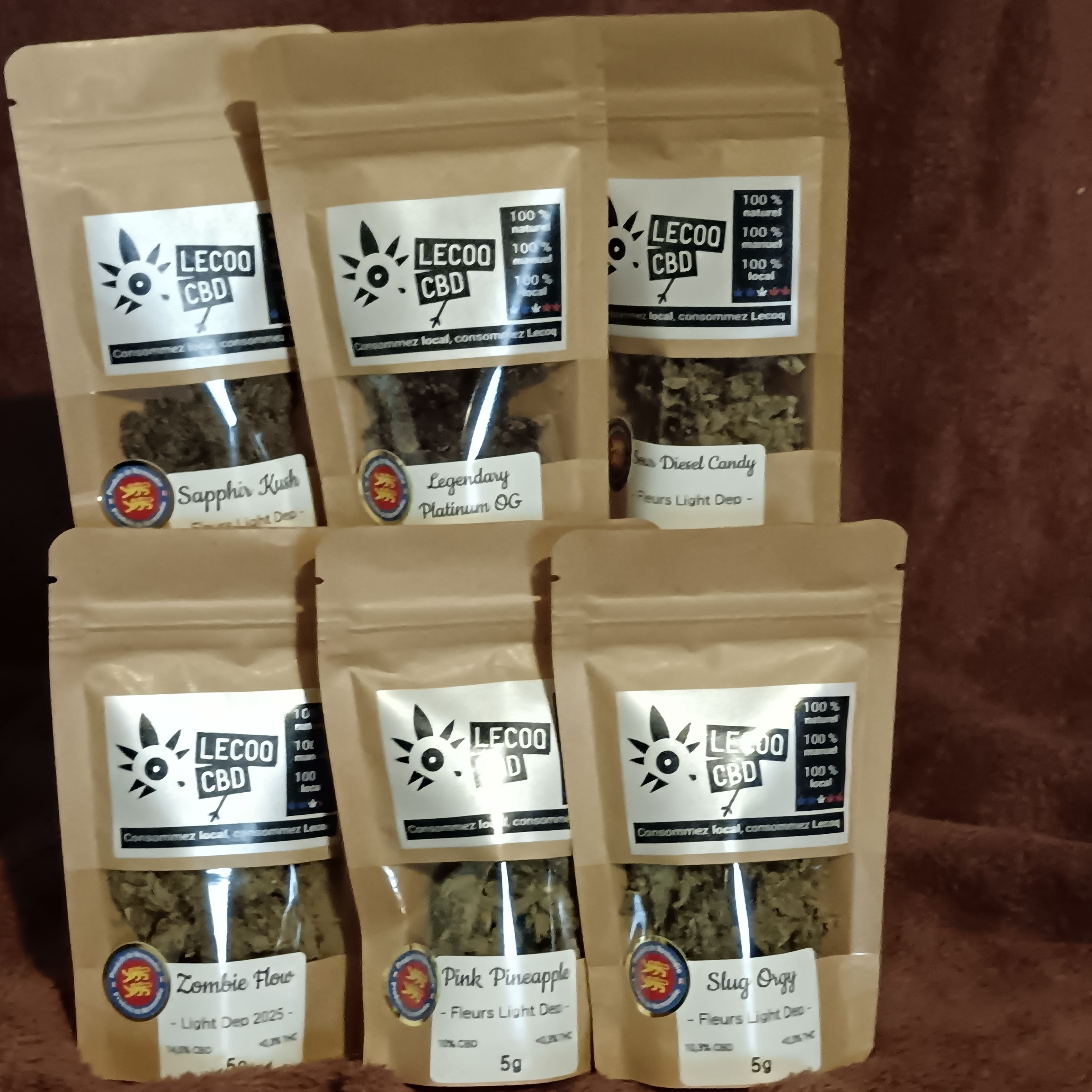 Pack dégustation Light Dep