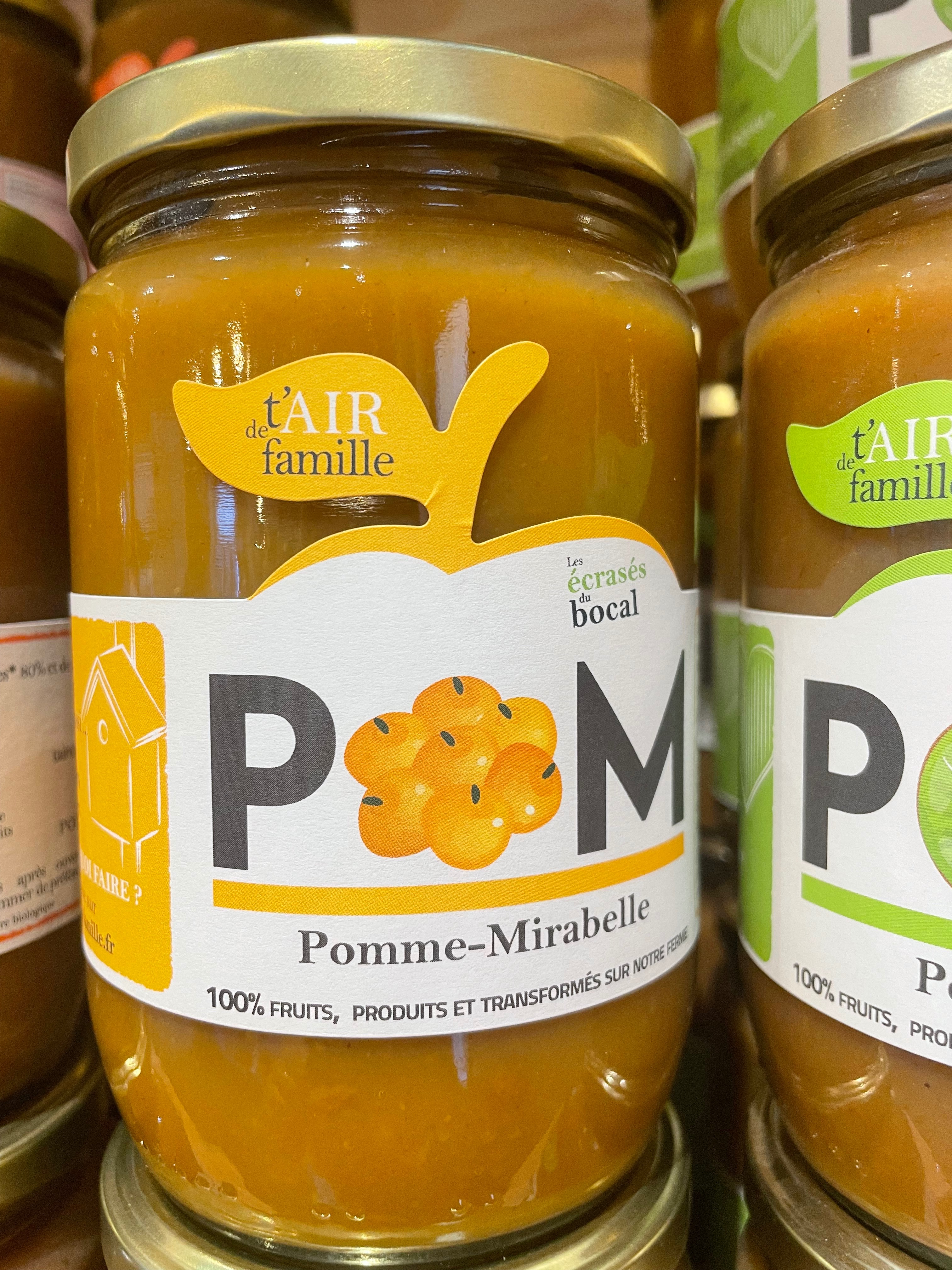 *Compote pomme/mirabelle - 620g