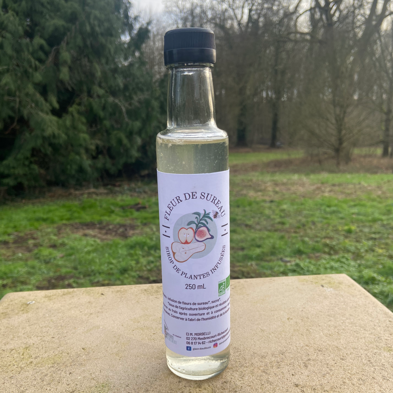 Sirop à la fleur de sureau - 250ml